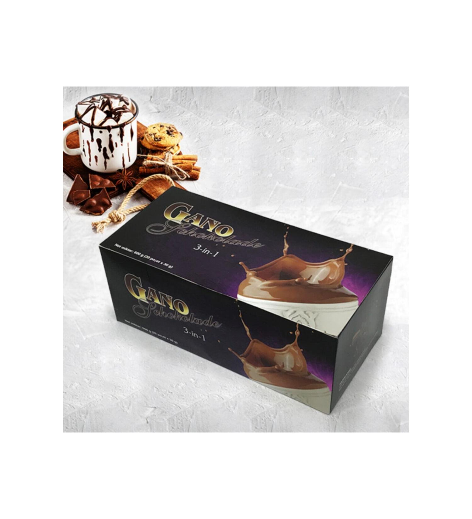 GanoExcel Gano Schokolade 3 In 1 Cocoa And Ganoderma Mushroom Drink