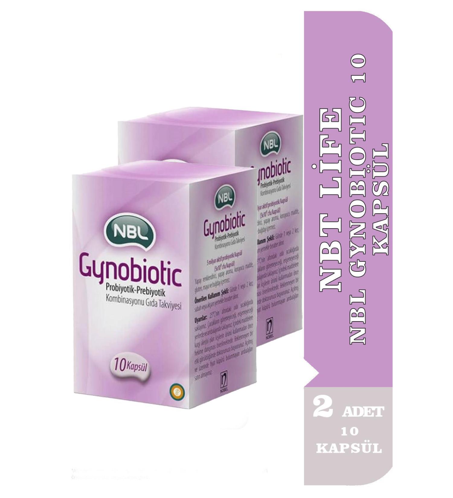 NBL Gynobiotic 10 Capsules 2 Pieces