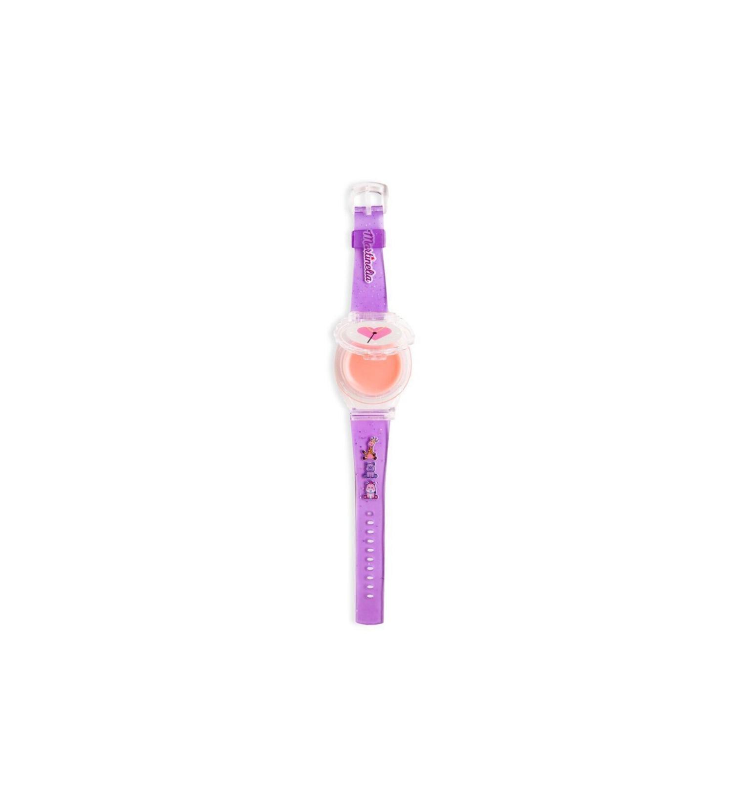 Martinelia My Best Friends Girls Purple Clock Shape Lip Gloss - Buy Online on GoSupps.com