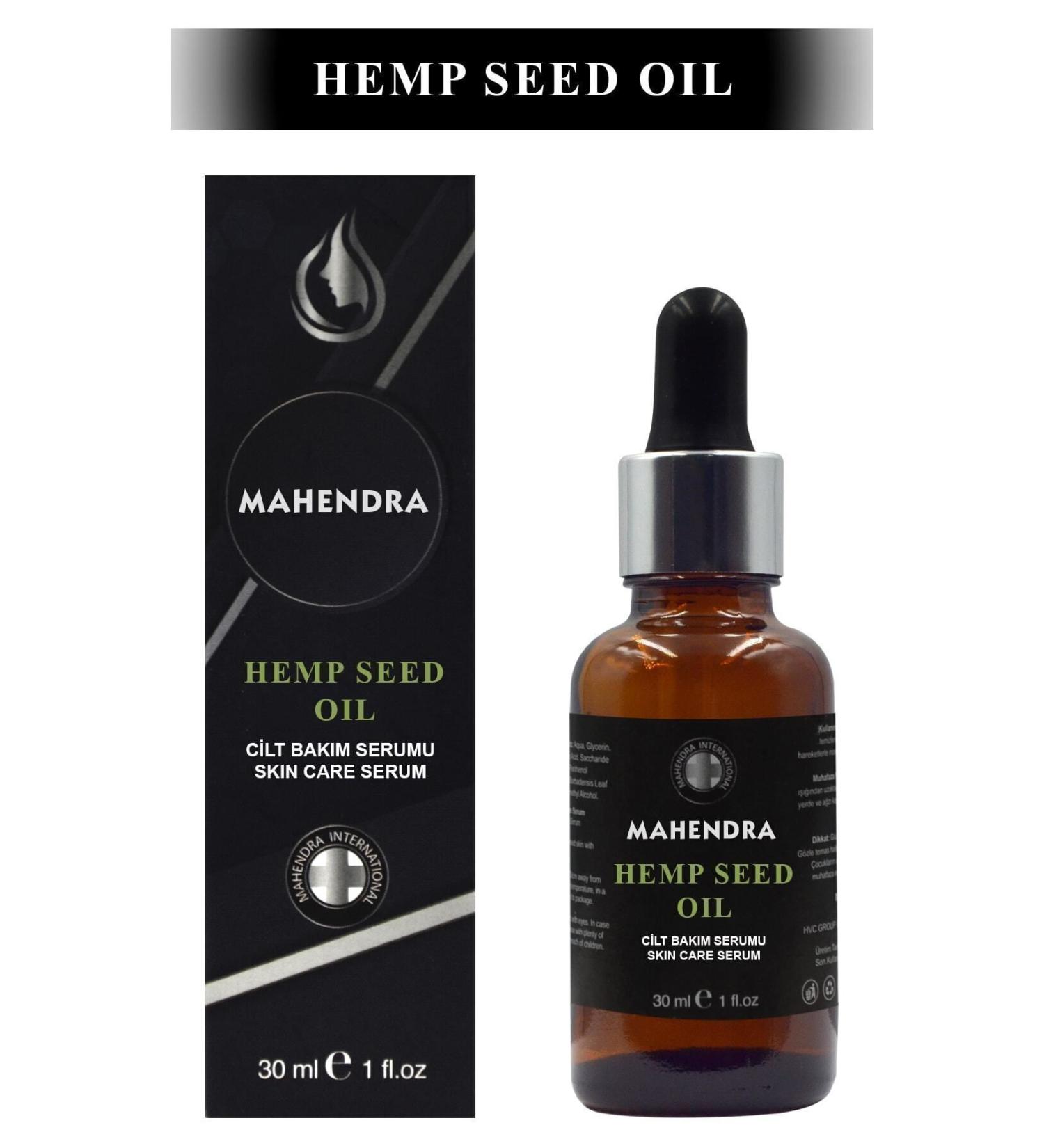 MAHENDRA Hemp Seed Oil Strengthening Repair and External Factors Protective Skin Care Serum 30 Ml