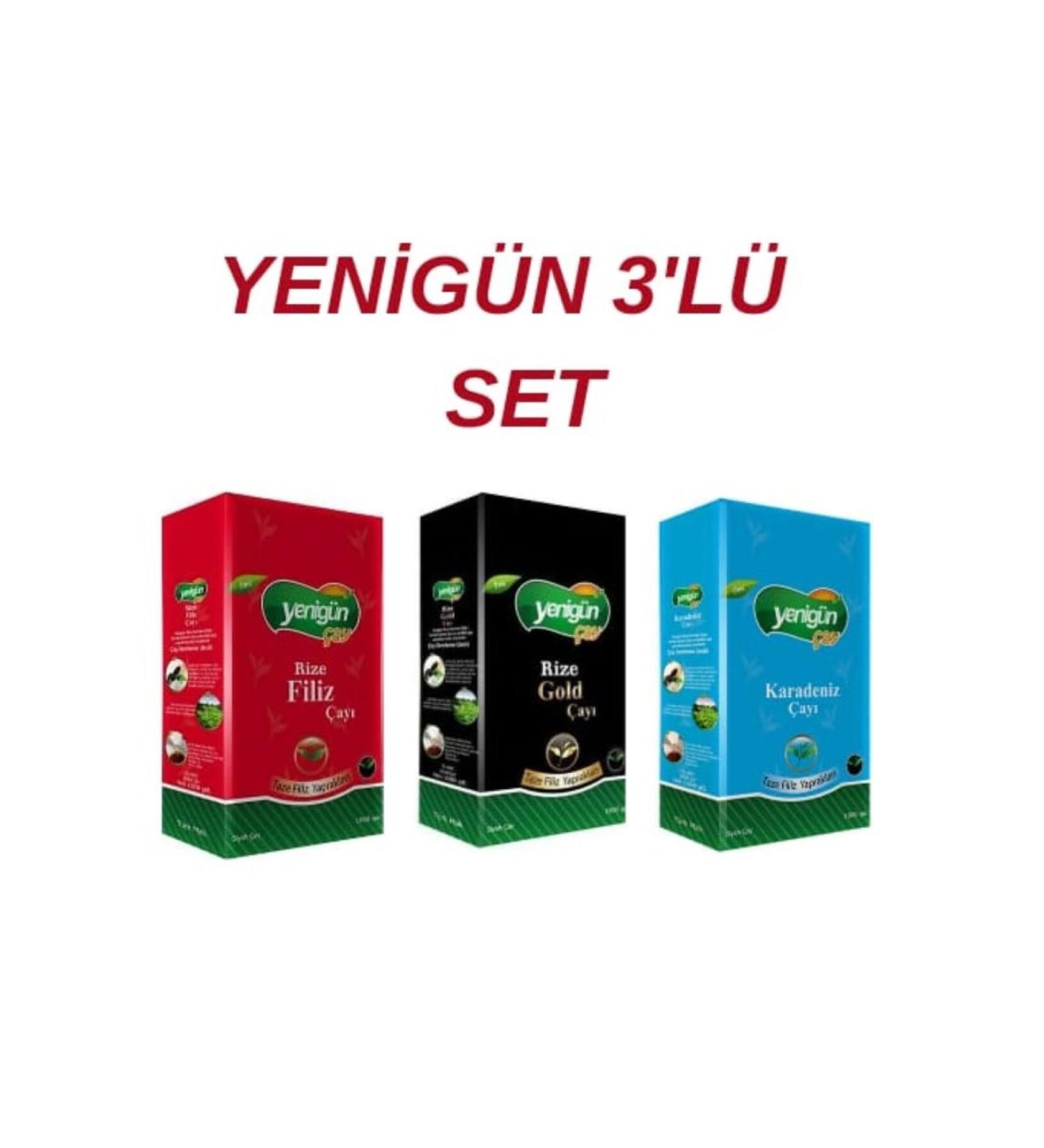 Yenig n YEN G N SPROUT GOLD BLACK SEA TEA 1000 GR SET OF 3 - Buy Online on GoSupps.com