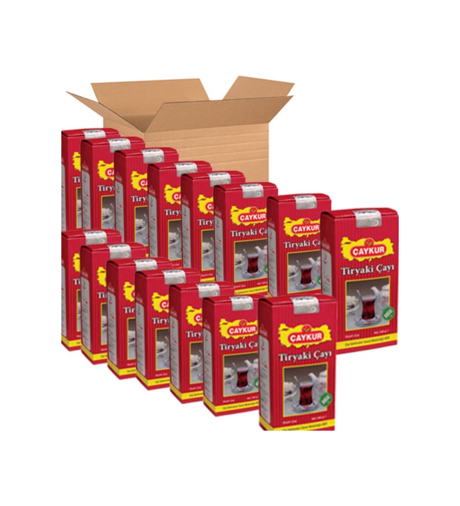 aykur Tiryaki Tea 500 G - 1 Box 15 Pieces