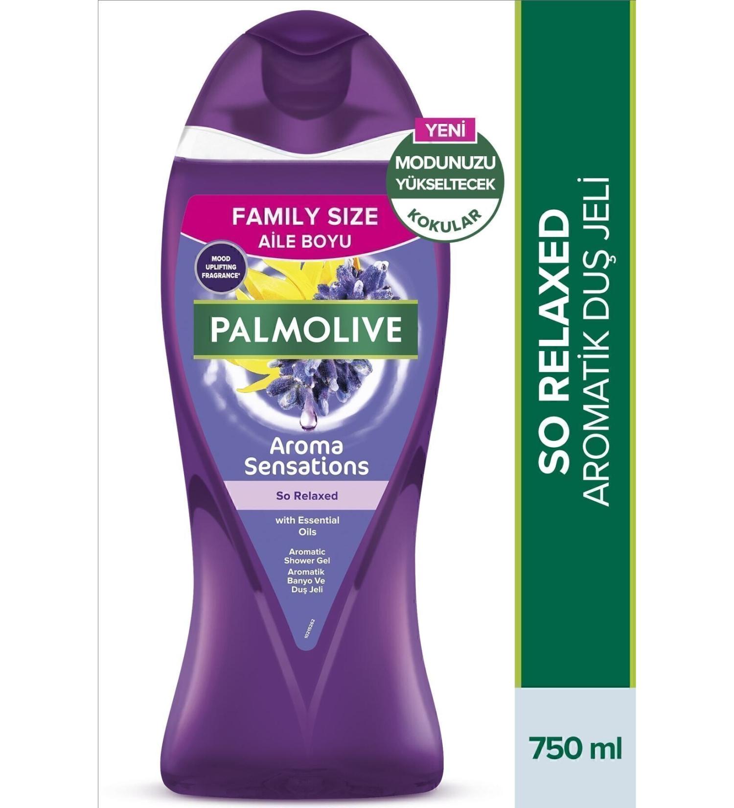 Palmolive Aroma Sensations So Relaxed Aromatic Bath and Shower Gel 750 ml - Buy Online on GoSupps.com