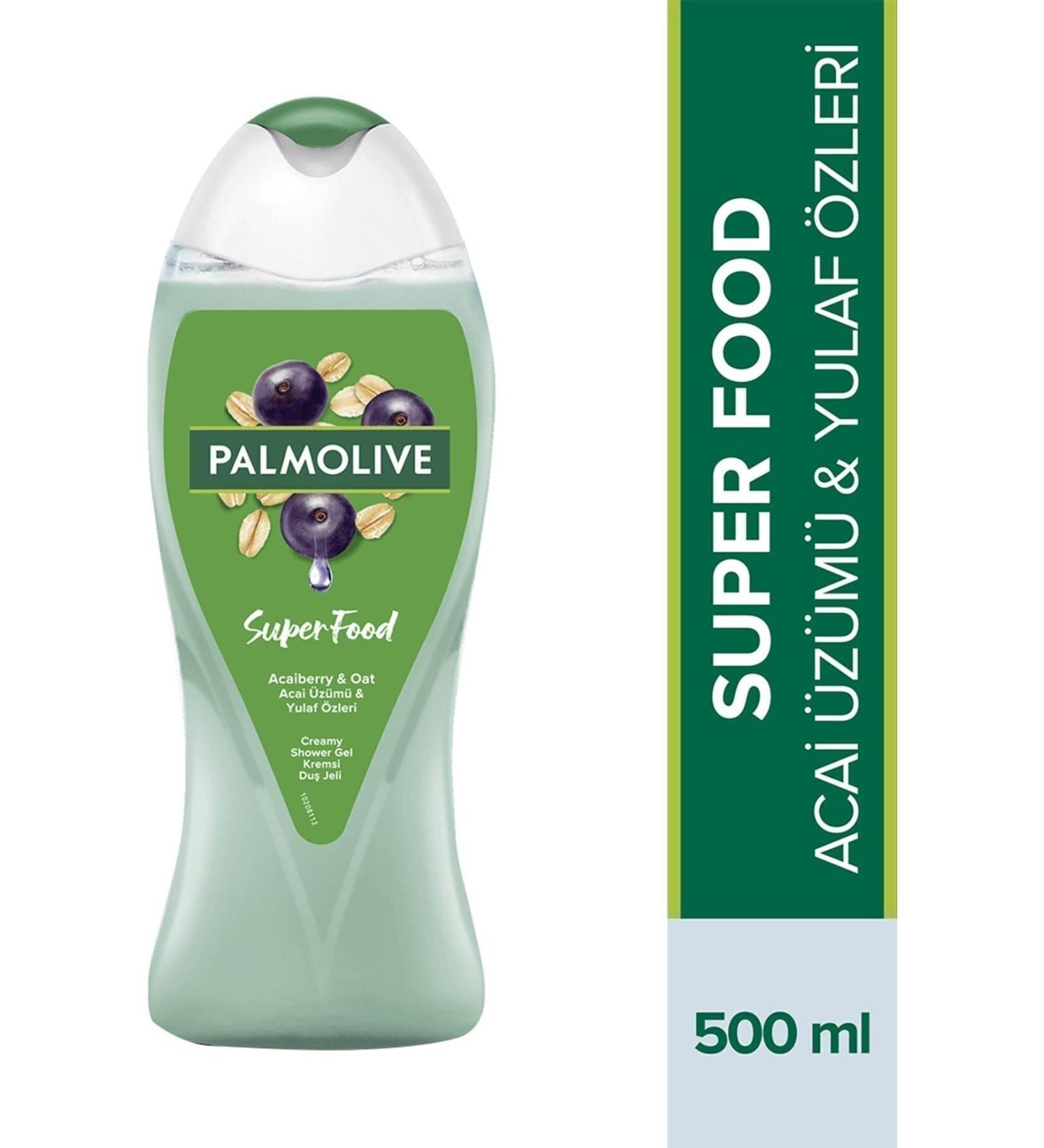 Palmolive Shower Gel Superfood Acai Berry & Oatmeal 500 ml