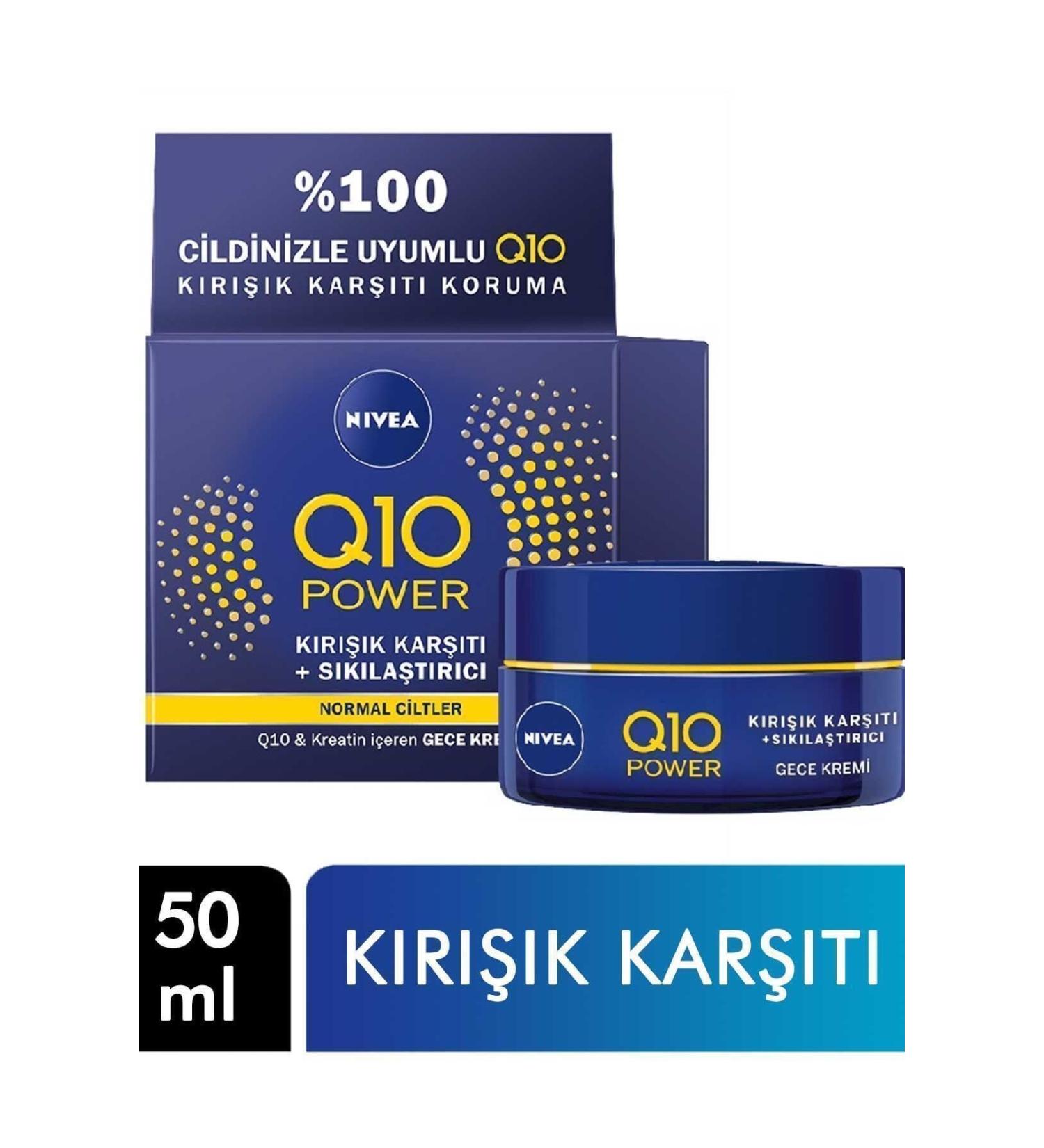 NIVEA Brand: Q10 Power Night Cream 50 Ml Anti-Wrinkle 4005900324412 Category: Face Cream