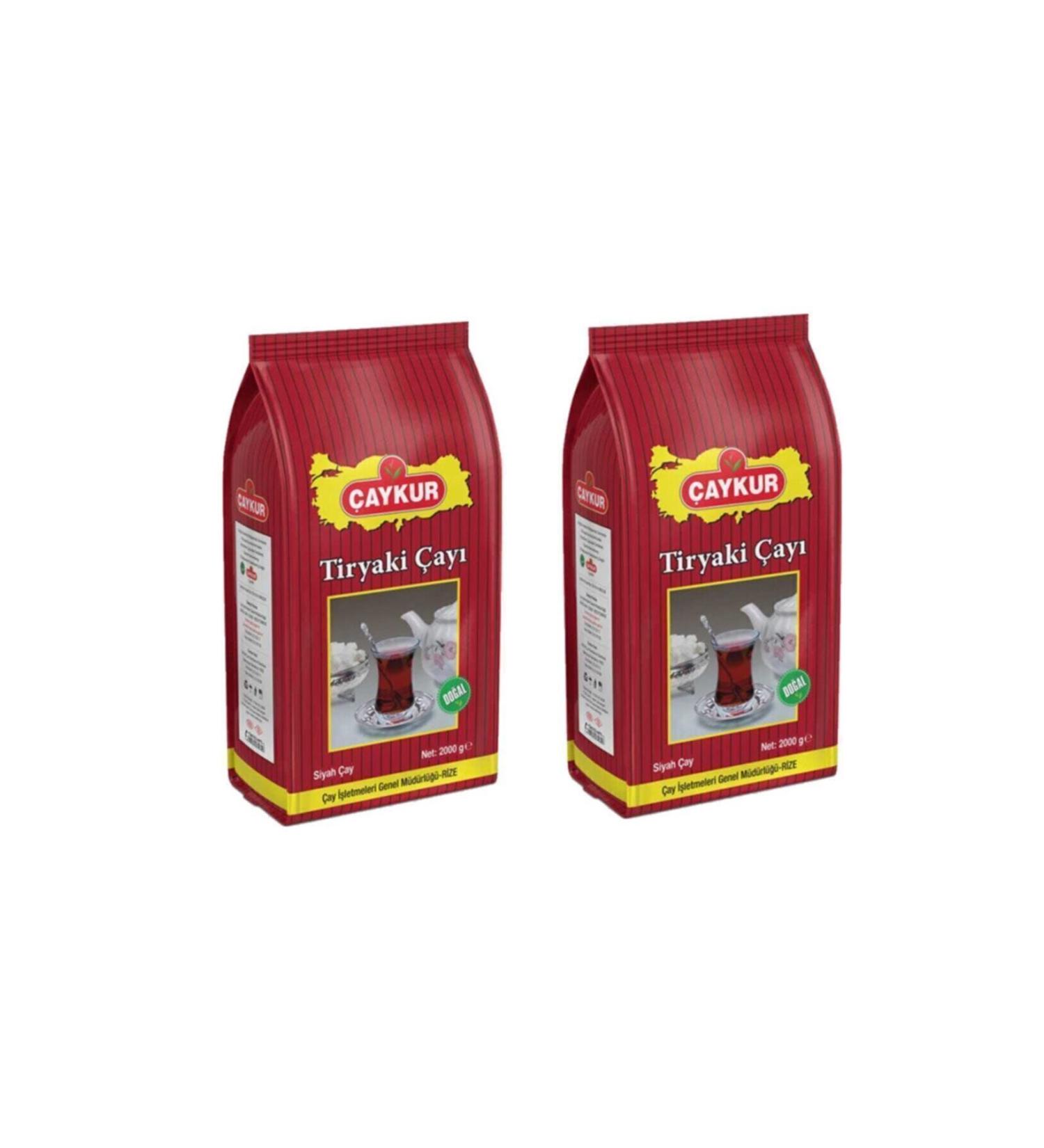 aykur Tiryaki Tea 2000 gr - 2 Pieces