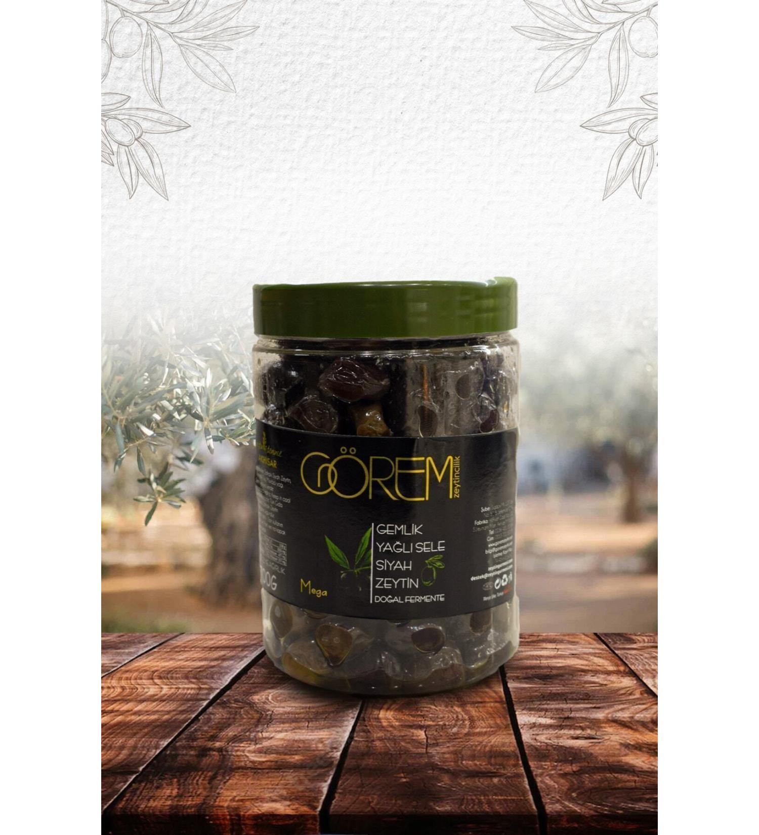 G rem Olive Mega Size Less Salty Gemlik Oily Sele Olives 700gr.