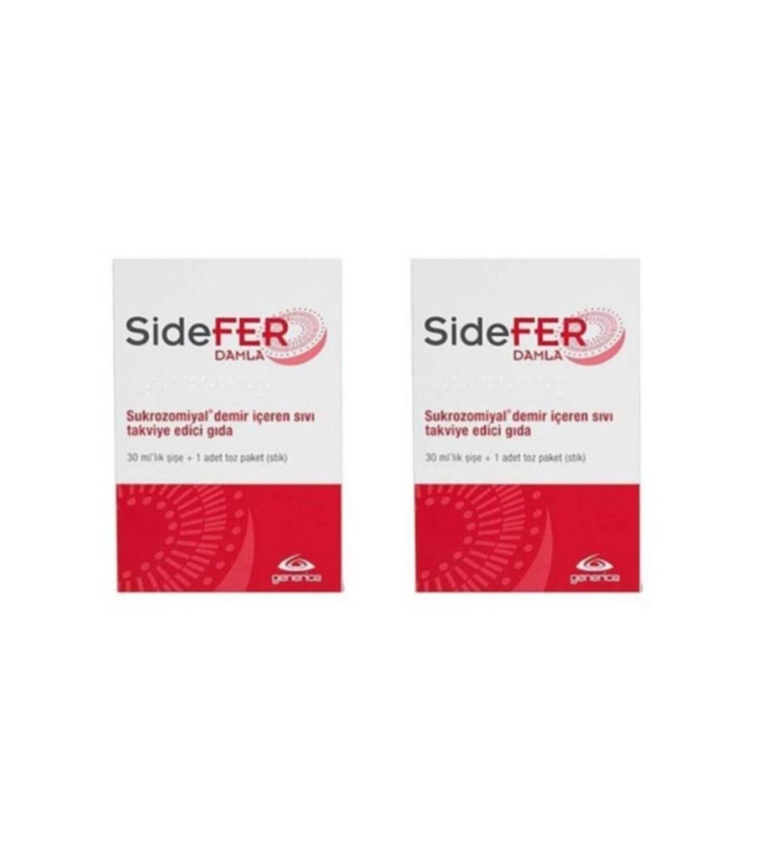 Sidefer Drops Supplementary Food 30ml Bottle - 2 Pack