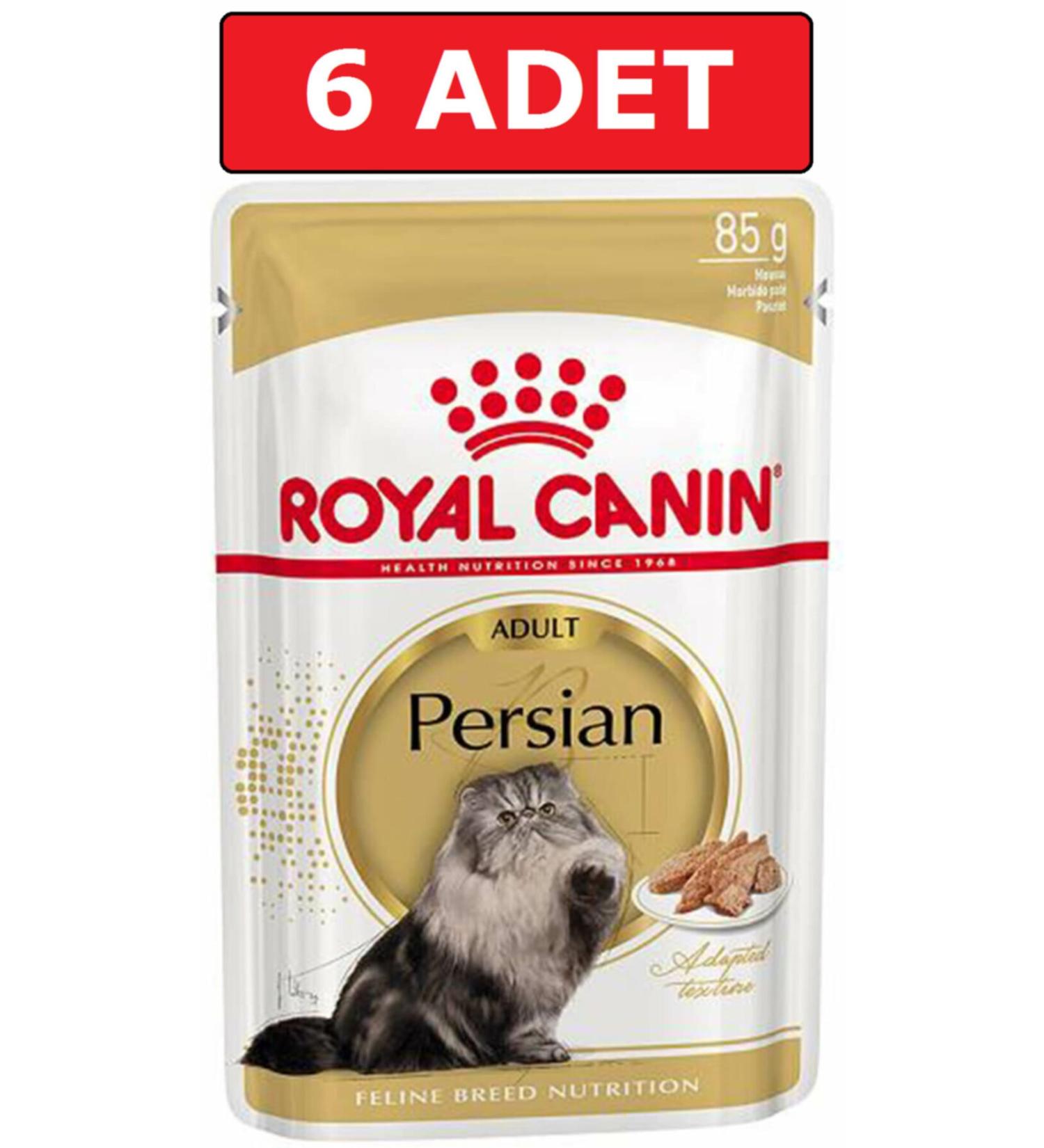 Royal Canin Royal Canin Persian Iran Cat Canned Food Pouch 85 Gr 6 Pieces Wet Food