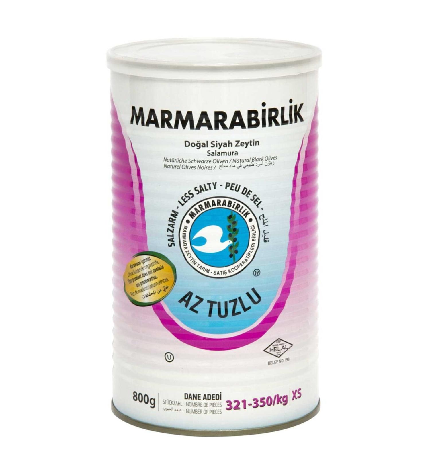 Marmarabirlik M.Birlik Olive Special Less Salty 800 Gr.