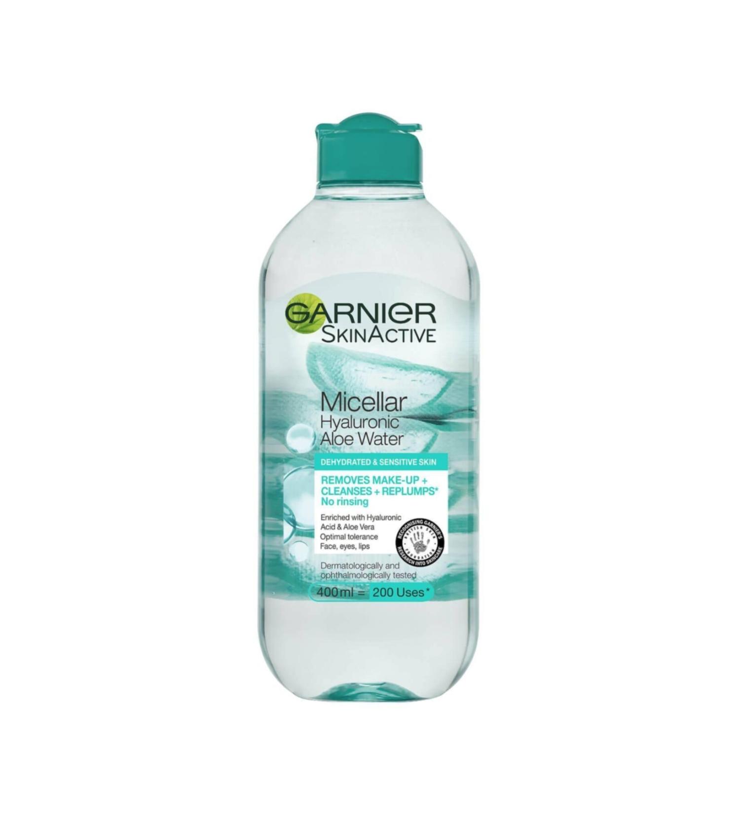 Garnier Micellar Hyaluronic Aloe Perfect Make-Up Remover Water 400 Ml