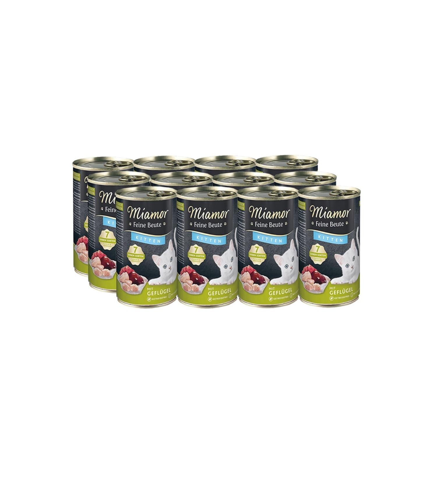 Miamor Vd Chicken Kitten Soup 12x135 ml