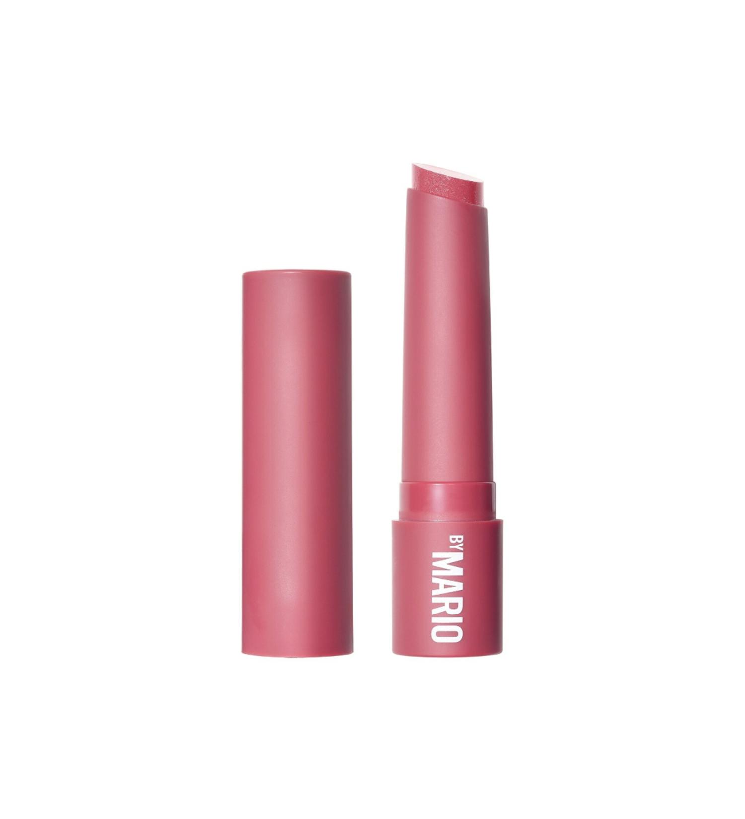 MAKEUP BY MARIO Plumping Lip Balm Shine Moisturizer ROSE GLOW Pinkestcosmetics