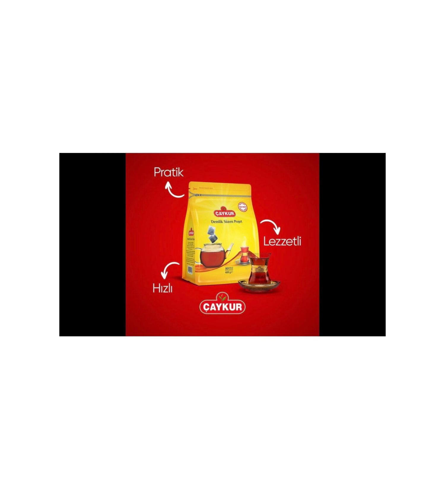 aykur Teapot Tea Bag 5 Glik 200 Pcs. Total 1000g