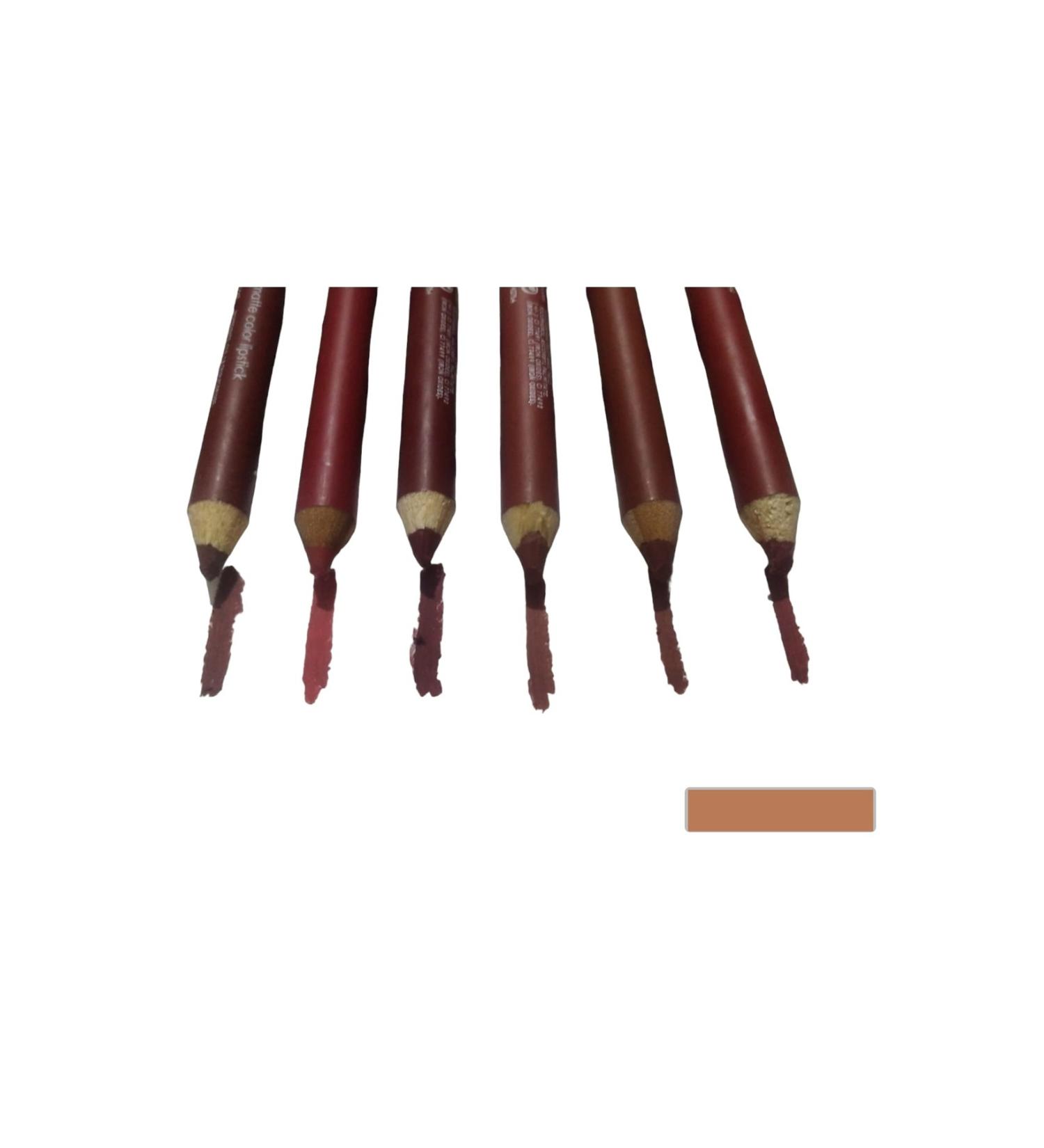 BCFSW MSPORTS Lip Pencil 6 Jumbo Thick Pencil Sharpener Lipstick Pencil Matte Colors Permanent Lip Pencil - Buy Online on GoSupps.com