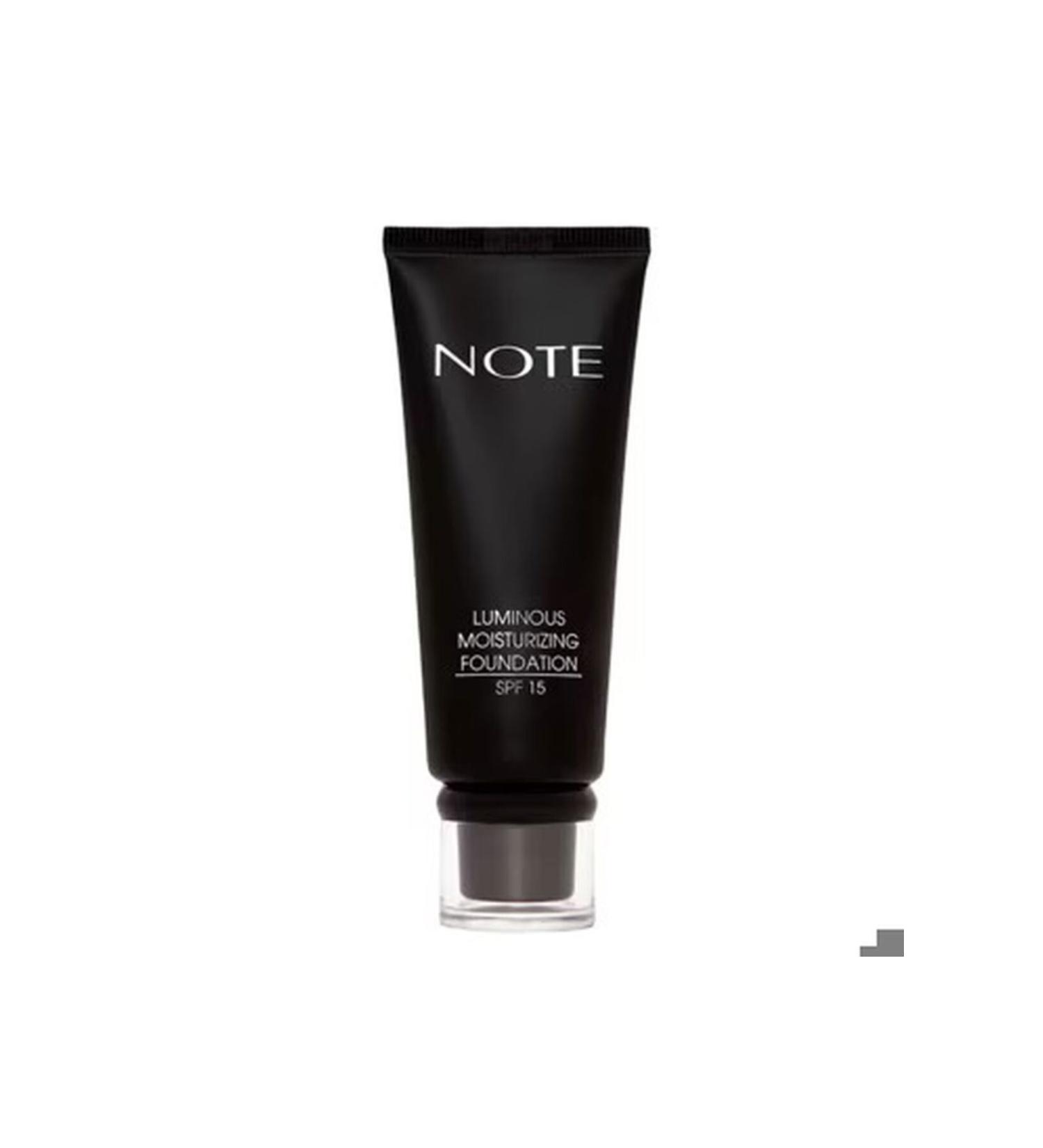 Note Cosmetics Moisturizing and Brightening SPF15 Foundation for Dull Skin No: 03 Medium Beige - Buy Online on GoSupps.com