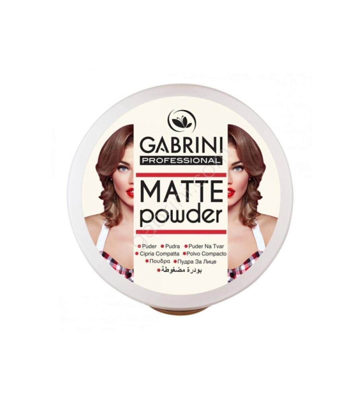 Gabrini Matte Powder - Professional Matte Powder 03