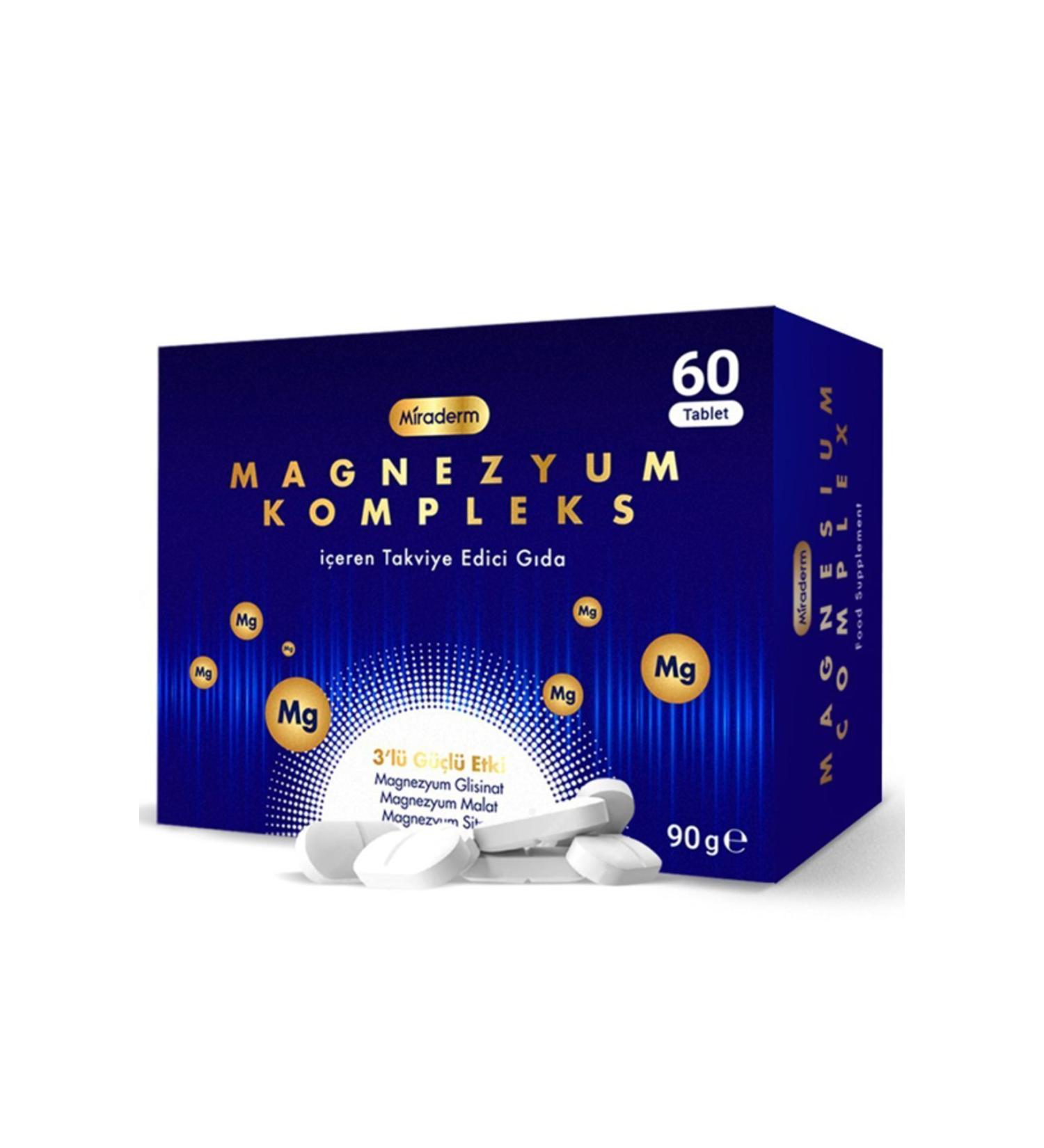 MIRADERM PHARMA MIRADERM MAGNESIUM COMPLEX 60 CAPSULES