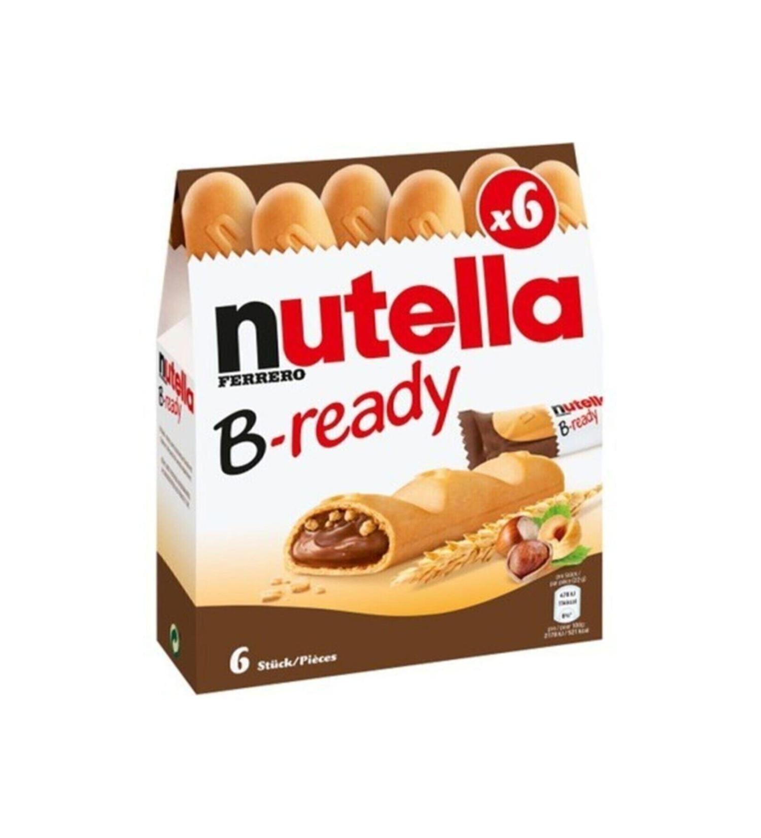 Ferrero 2 Pieces Nutella B-ready 6 Pieces