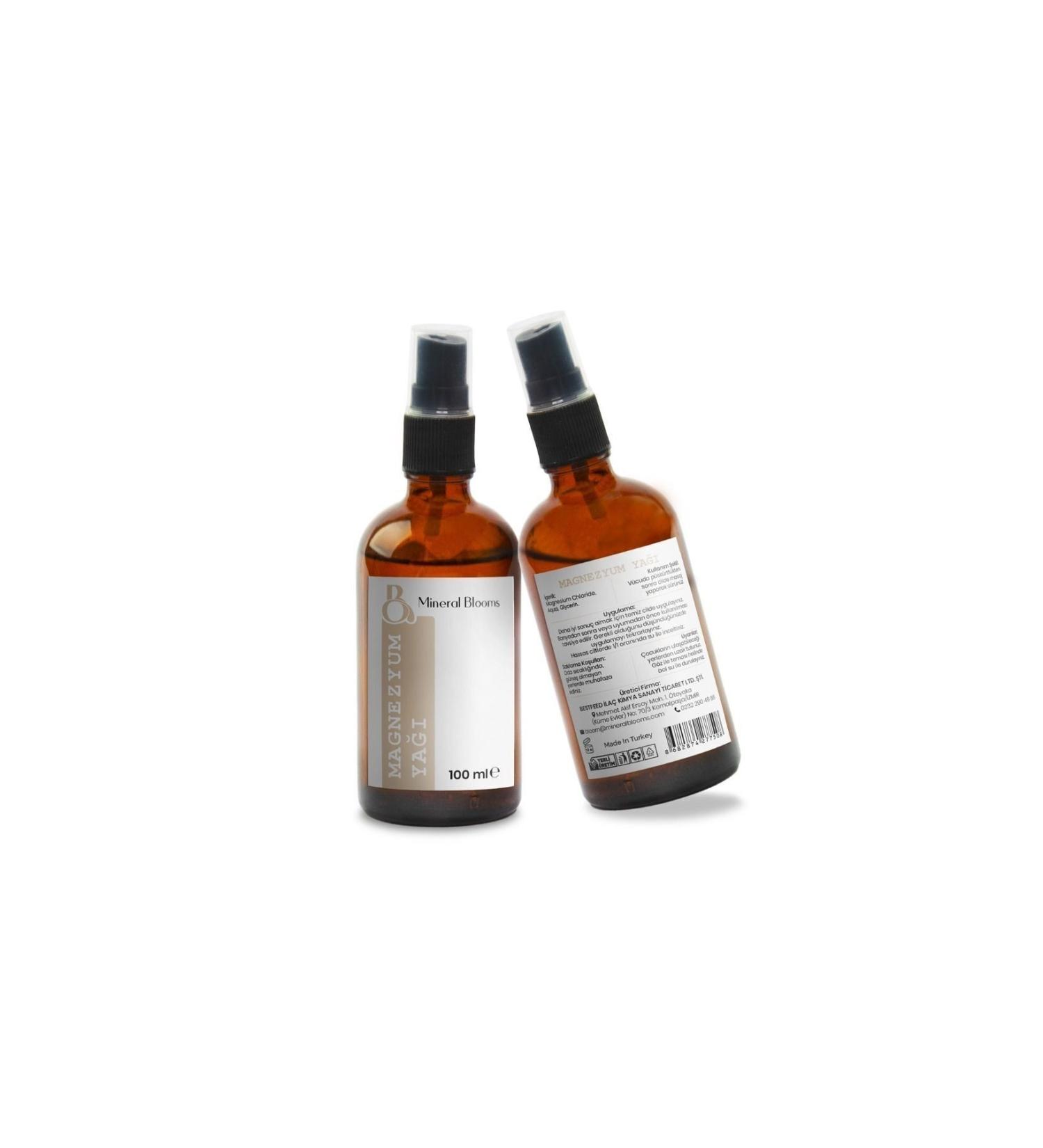 Mineral Blooms Magnesium Oil (MAGNESIUM OIL) - Mineral Massage Oil - Buy Online on GoSupps.com