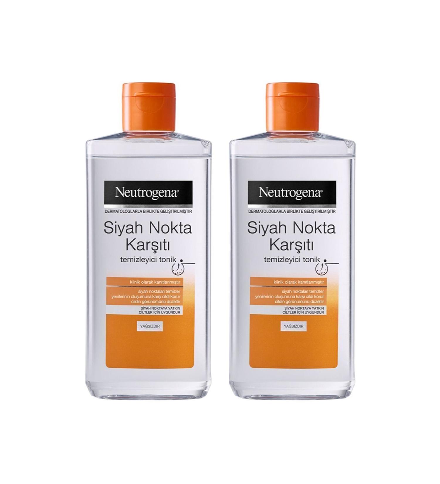 Neutrogena Anti-Blackhead Cleansing Tonic 200 ml 2 Pieces