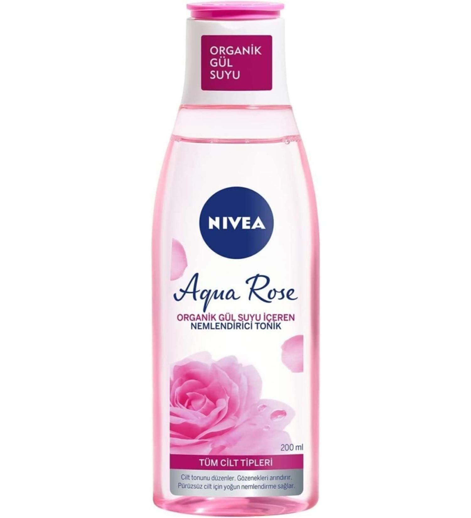 NIVEA Nivea Aqua Rose Organic Rose Water Tonic - Buy Online on GoSupps.com