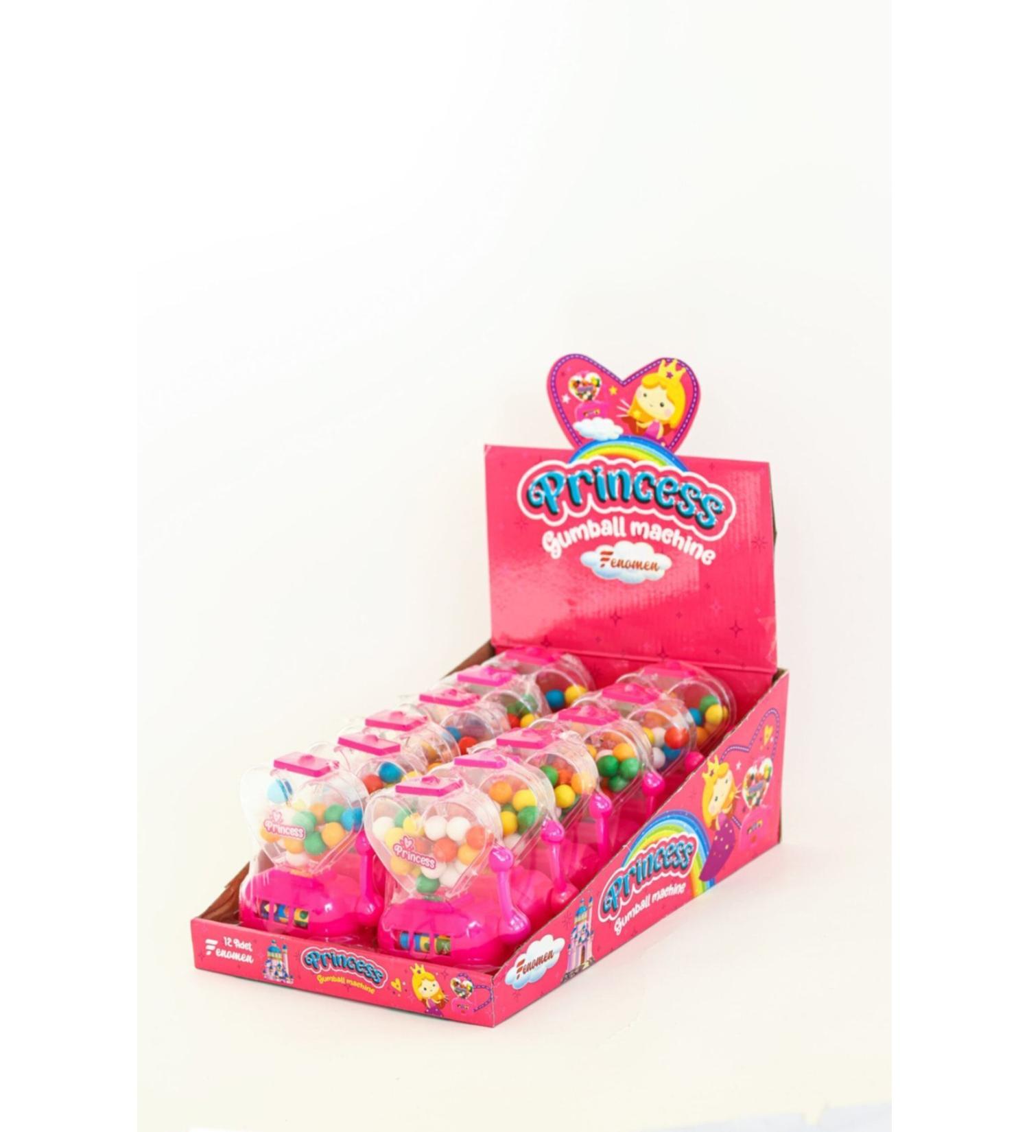 Phenomenon Princess Jackpot Gum Machine 12 Pieces