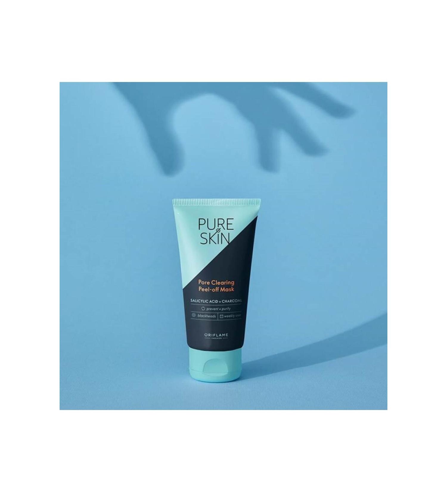 Oriflame Pure Skin Peel-Off Mask Against Pore Appearance and Acne - Buy Online on GoSupps.com