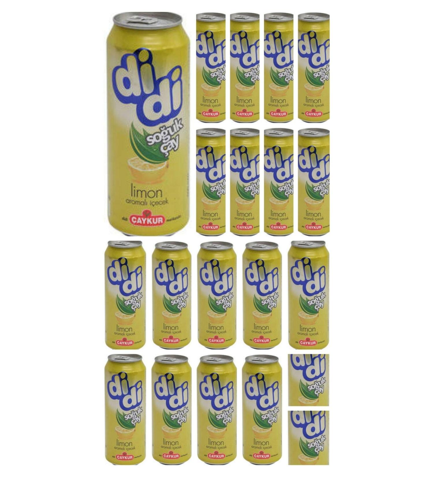 aykur Didi Iced Tea Lemon Flavored 330 Ml X24 Pieces