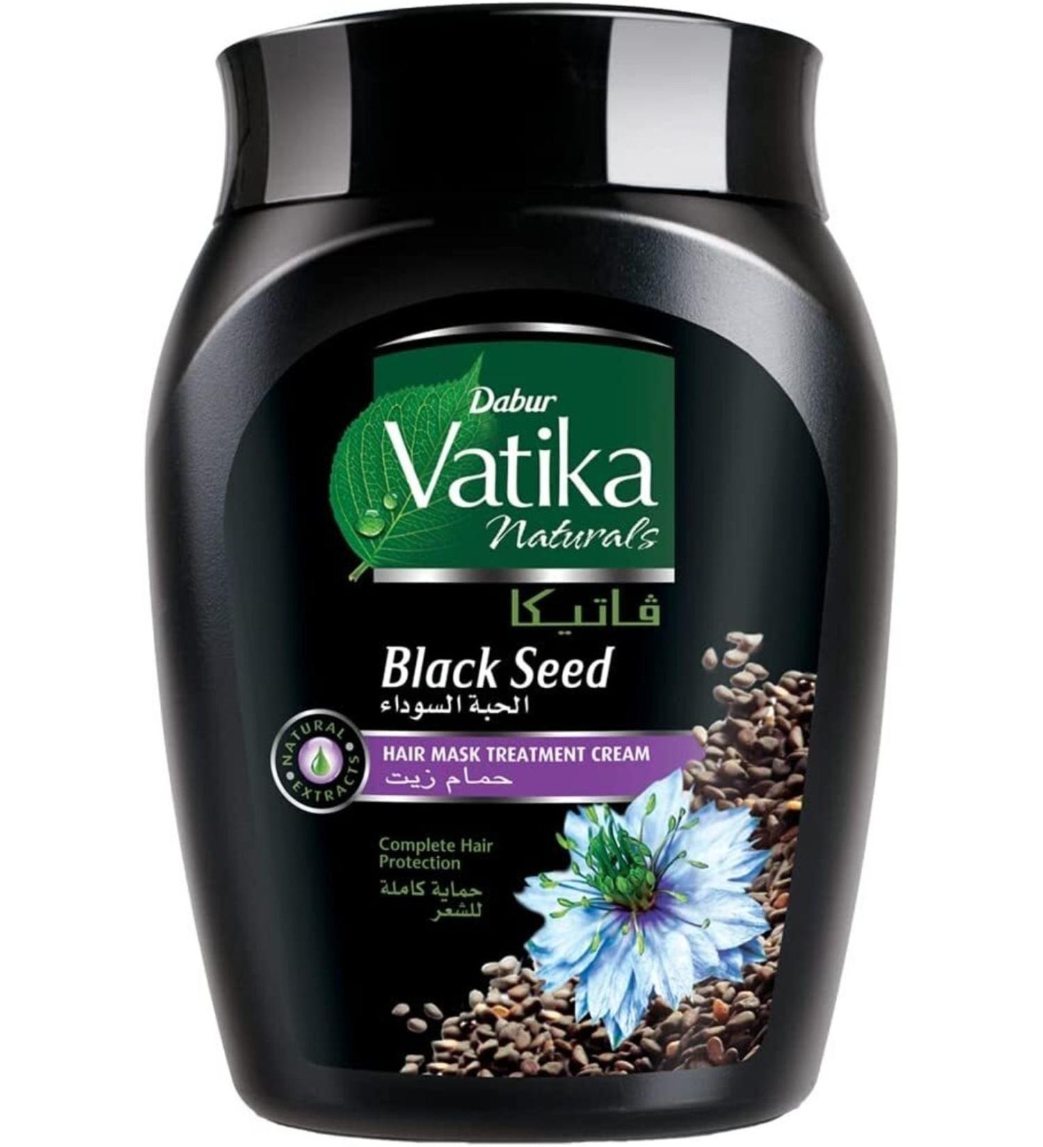 Vatika Naturals Black Cumin Hair Mask Care Cream | Complete Hair Protection - 250gr - Buy Online on GoSupps.com