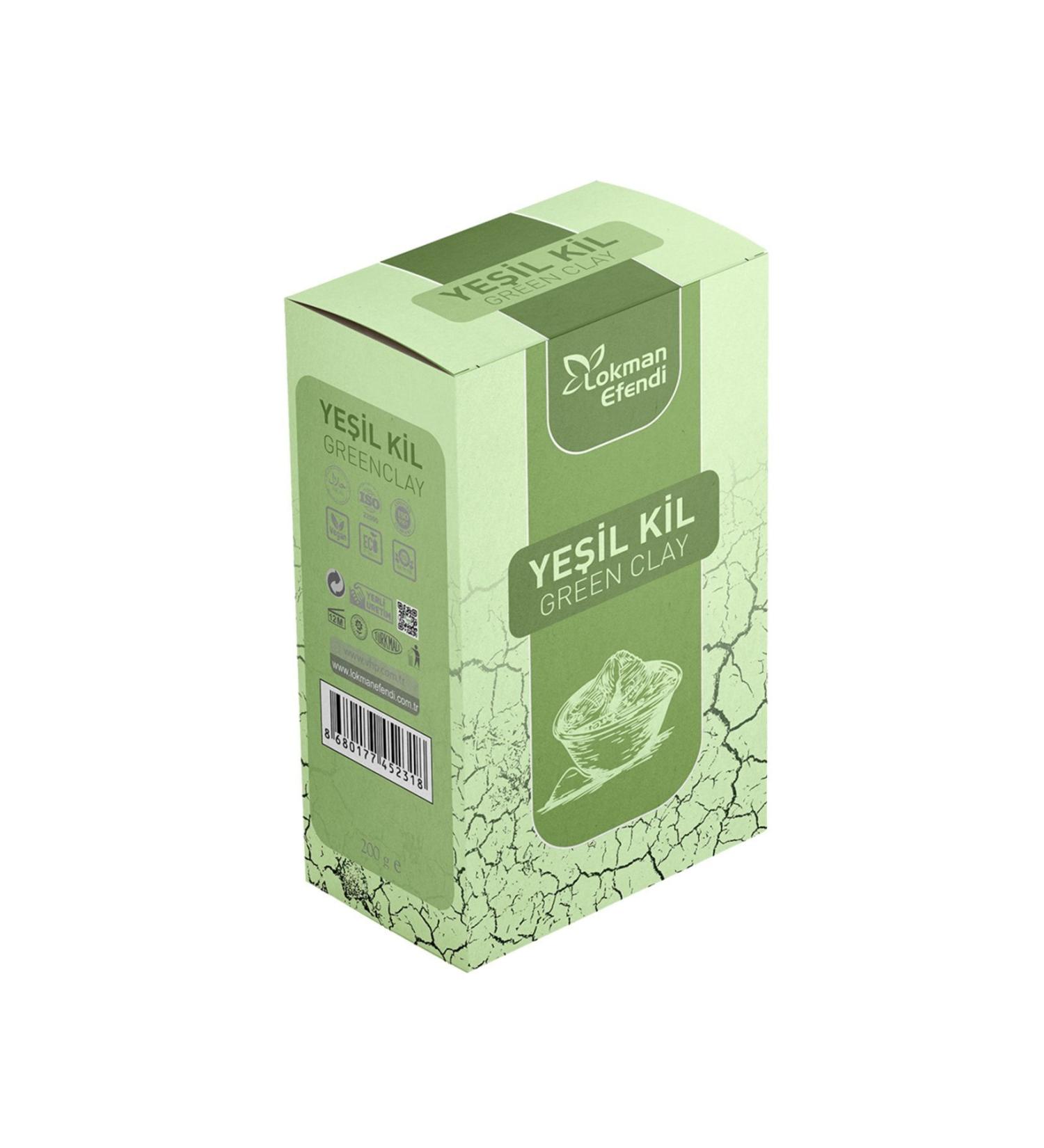 Lokman Efendi Green Clay 200 Gr