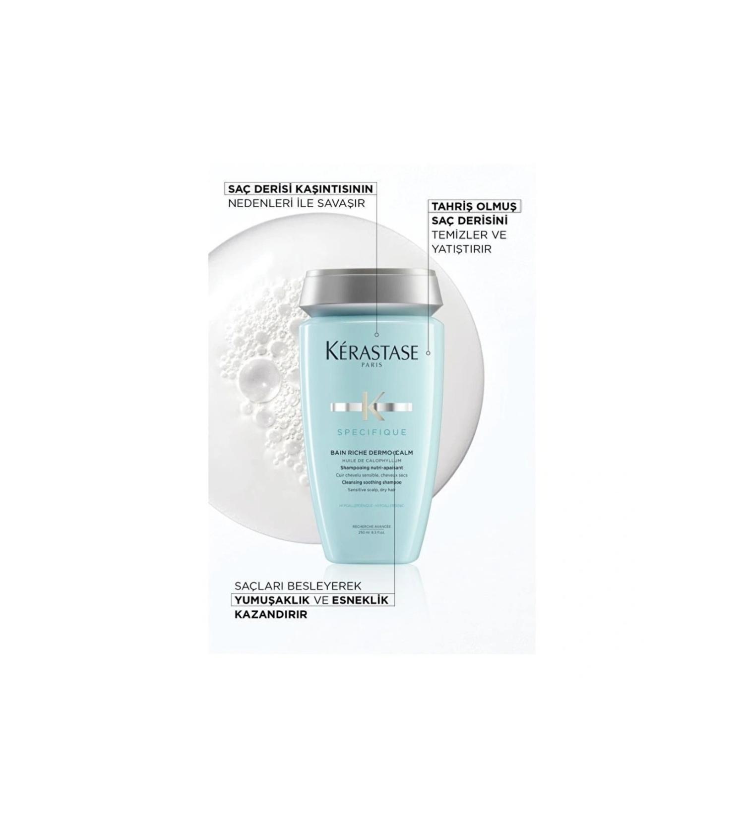 Kerastase -Bain Riche Dermo-Calm Sp cifique-Hypoallergenic Soothing Shampoo-/87796633++69