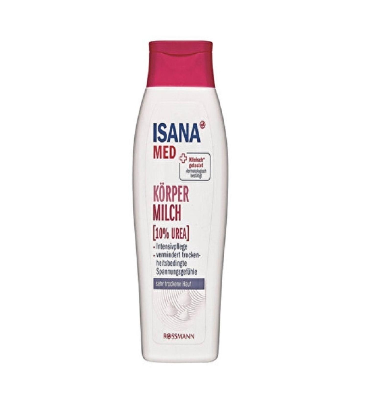ISANA Med Body Milk with Urea Very Sensitive Skin 250 ml