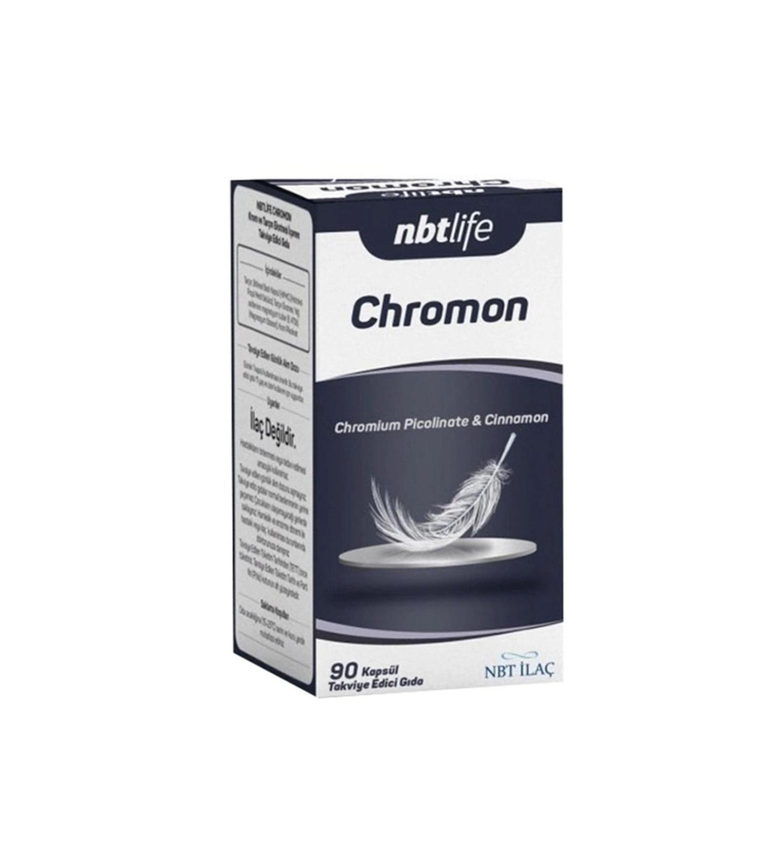 NBT Life Chromon 90 Capsules - Buy Online on GoSupps.com