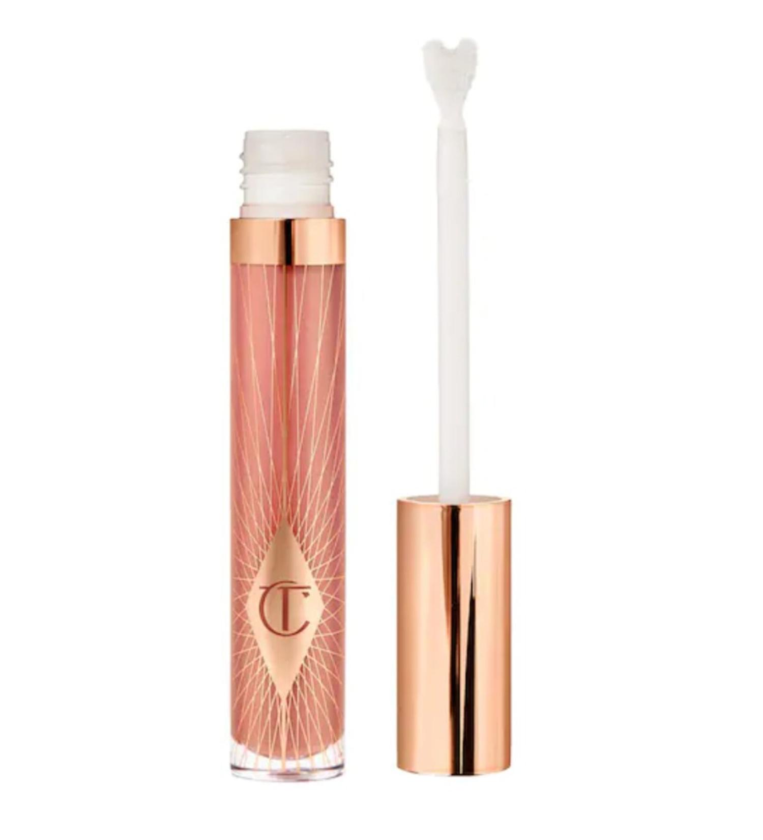 Charlotte Tilbury Collagen Lip Bath - Plumping Lip Gloss Pillow Talk Deep
