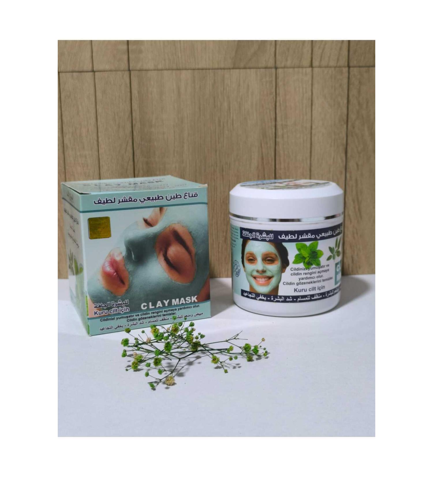 Zaman Aleppo Face Mask for Dry Skin with Sage and Mint 450 G - Buy Online on GoSupps.com