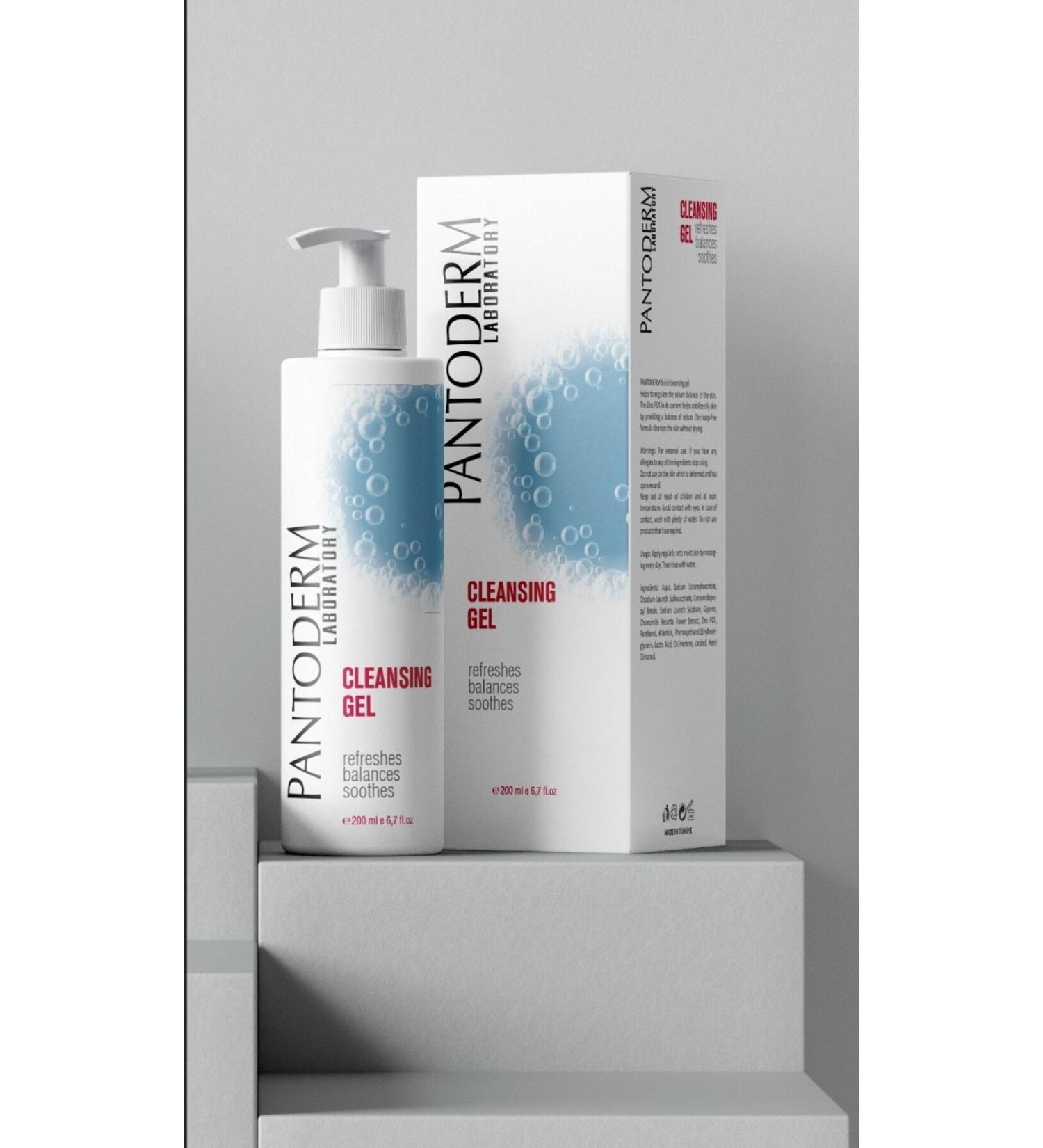 Panthenol Pantoderm Laboratory Cleansing Gel 200 ml