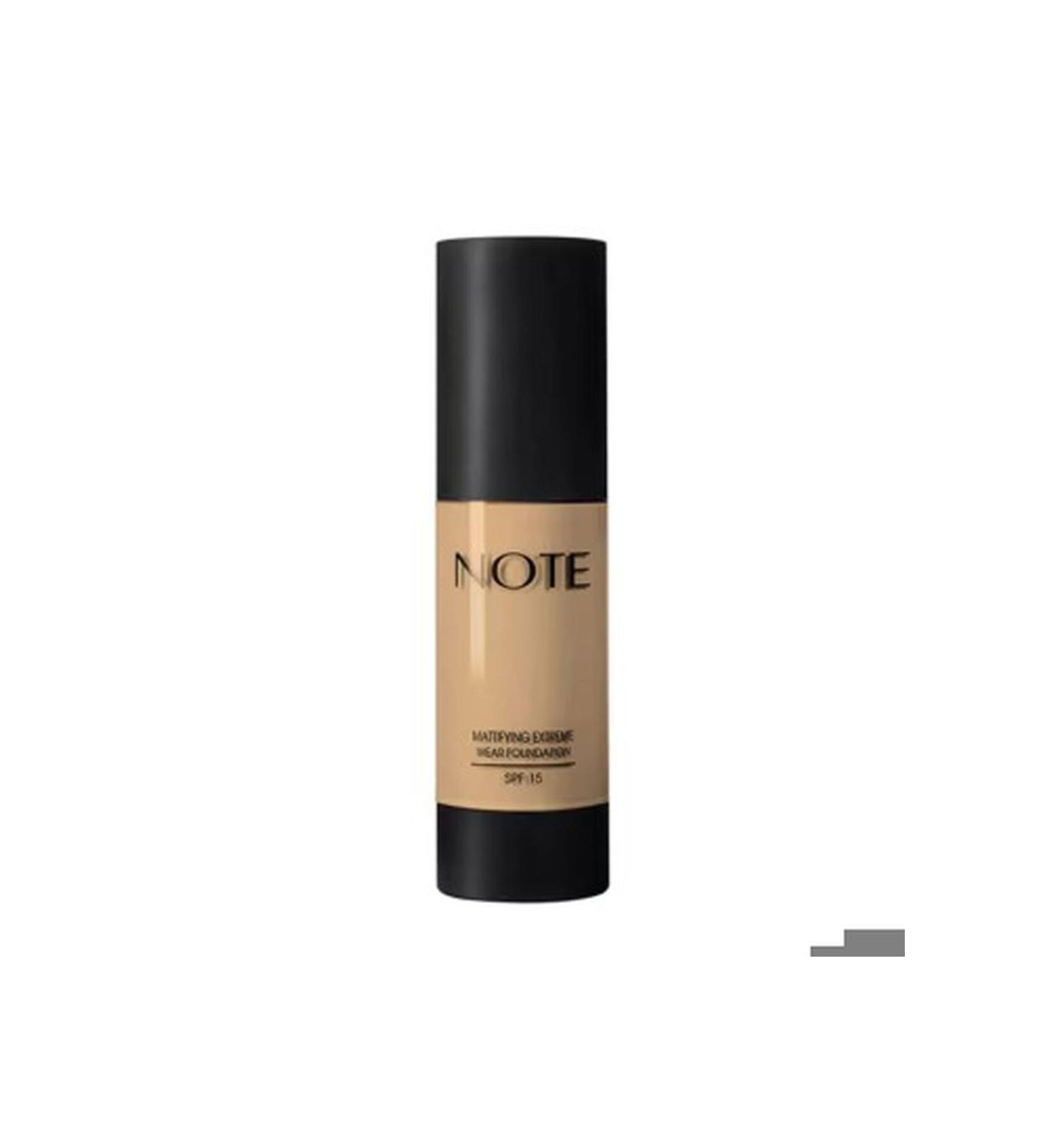 Note Cosmetics Spf 15 Foundation for Oily and Combination Skin 02 Natural Beige - Buy Online on GoSupps.com