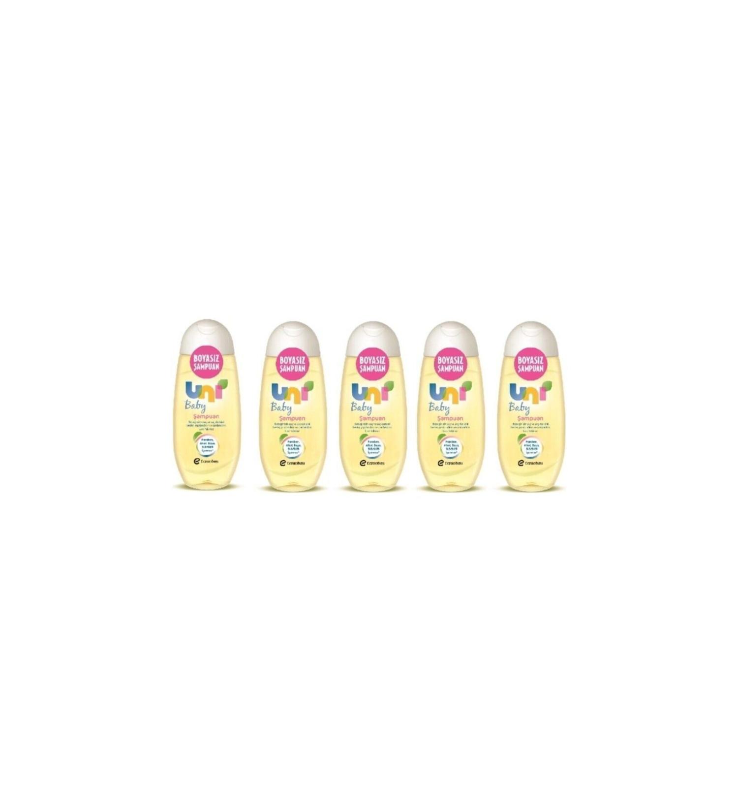 Uni Baby Shampoo 200 ml 5 Pieces