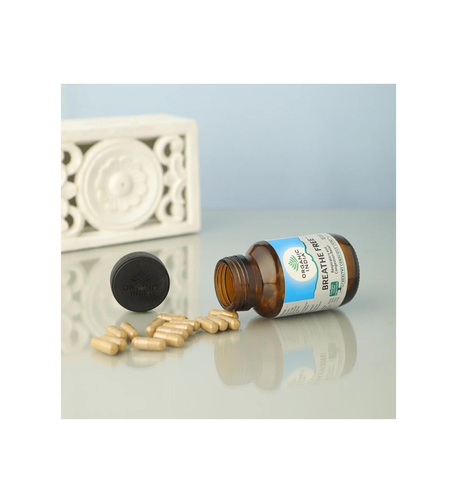 Organic India Breath Free - Respiratory Tract Opening Supplement