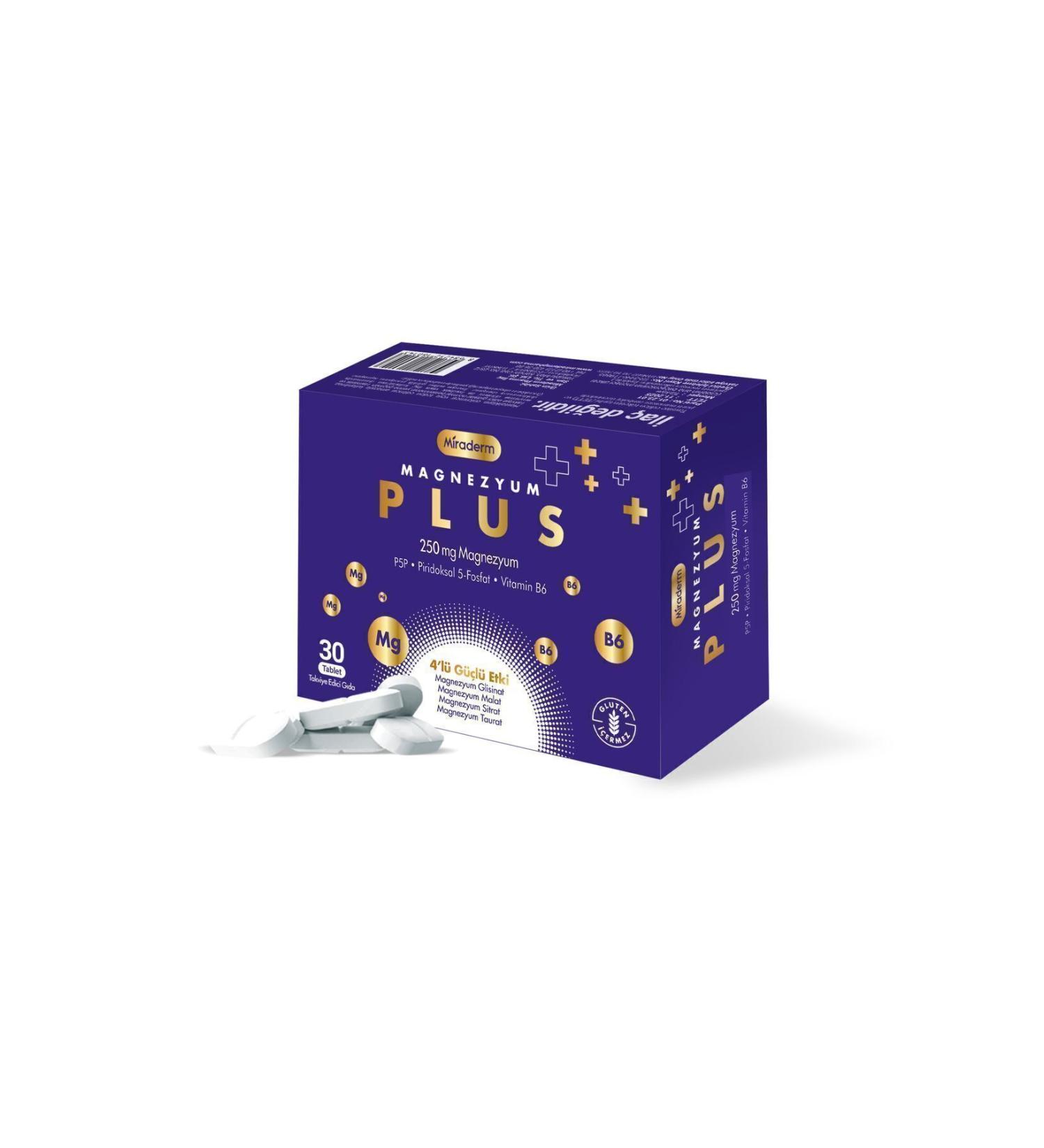 Miraderm MIRADERM MAGNESIUM PLUS 30 TB