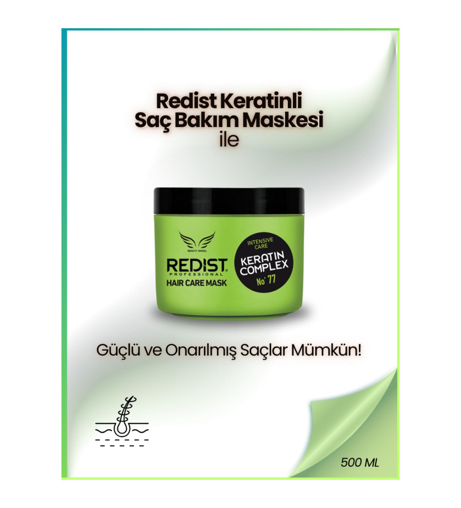 Redist Redist Hair Mask Keratin 500ml - Buy Online on GoSupps.com