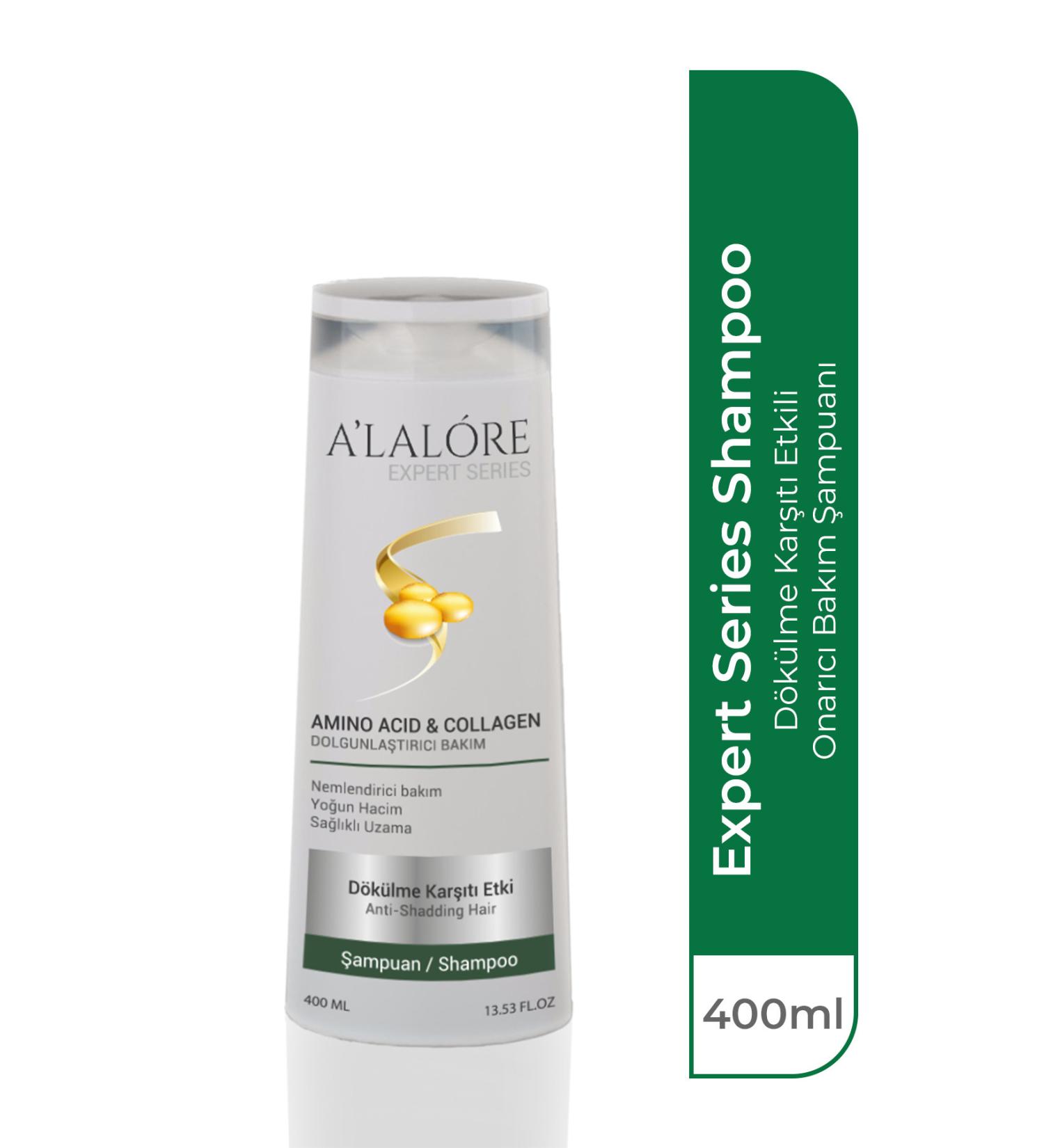 ALALORE Aminoacid & Cologen Expert Anti-Hair Loss Care Shampoo 400 ml