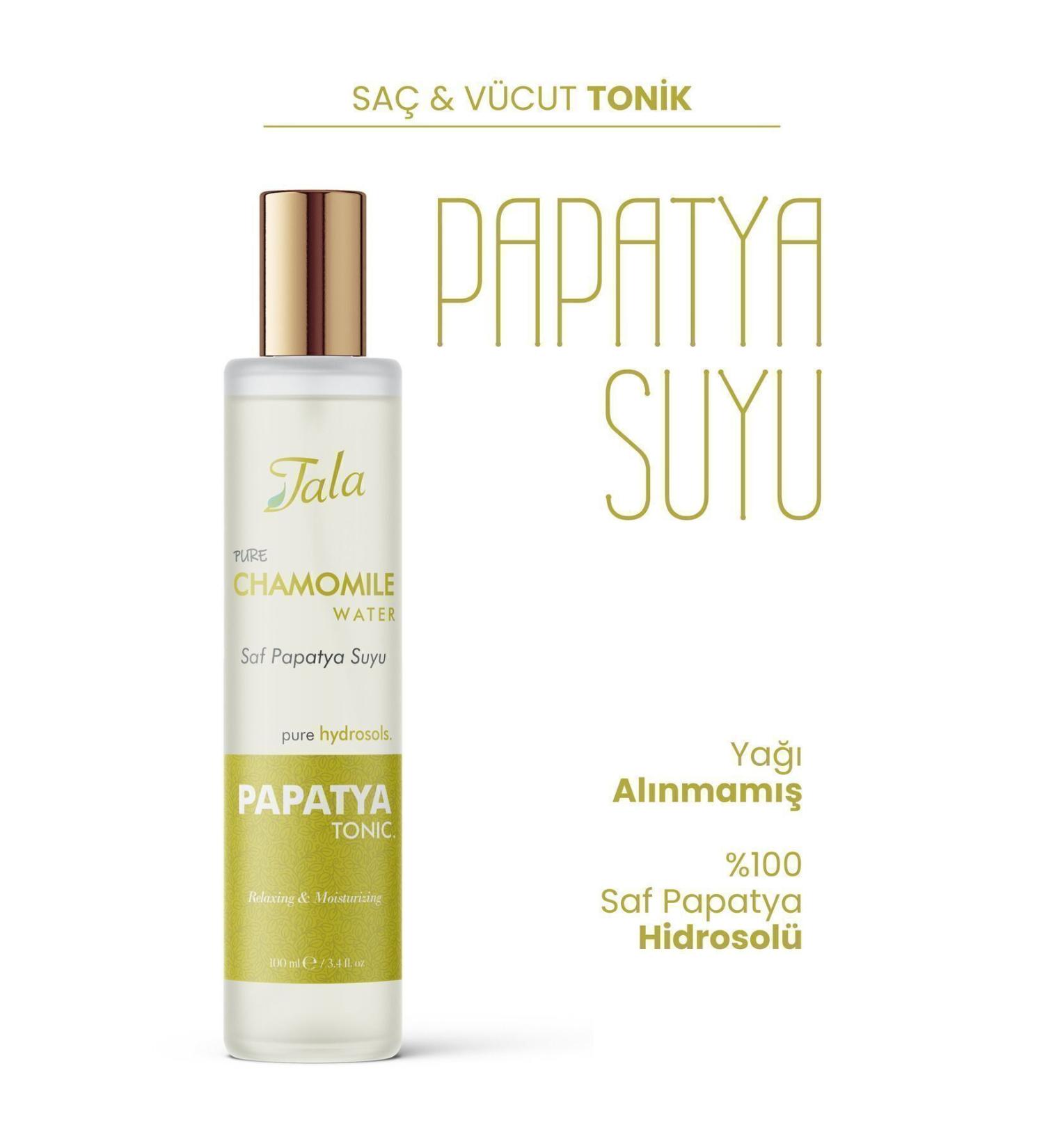 Tala Chamomile Water 0 Pure and Natural Relaxing and Moisturizing Tonic Chamomile Hydrosol 100 Ml