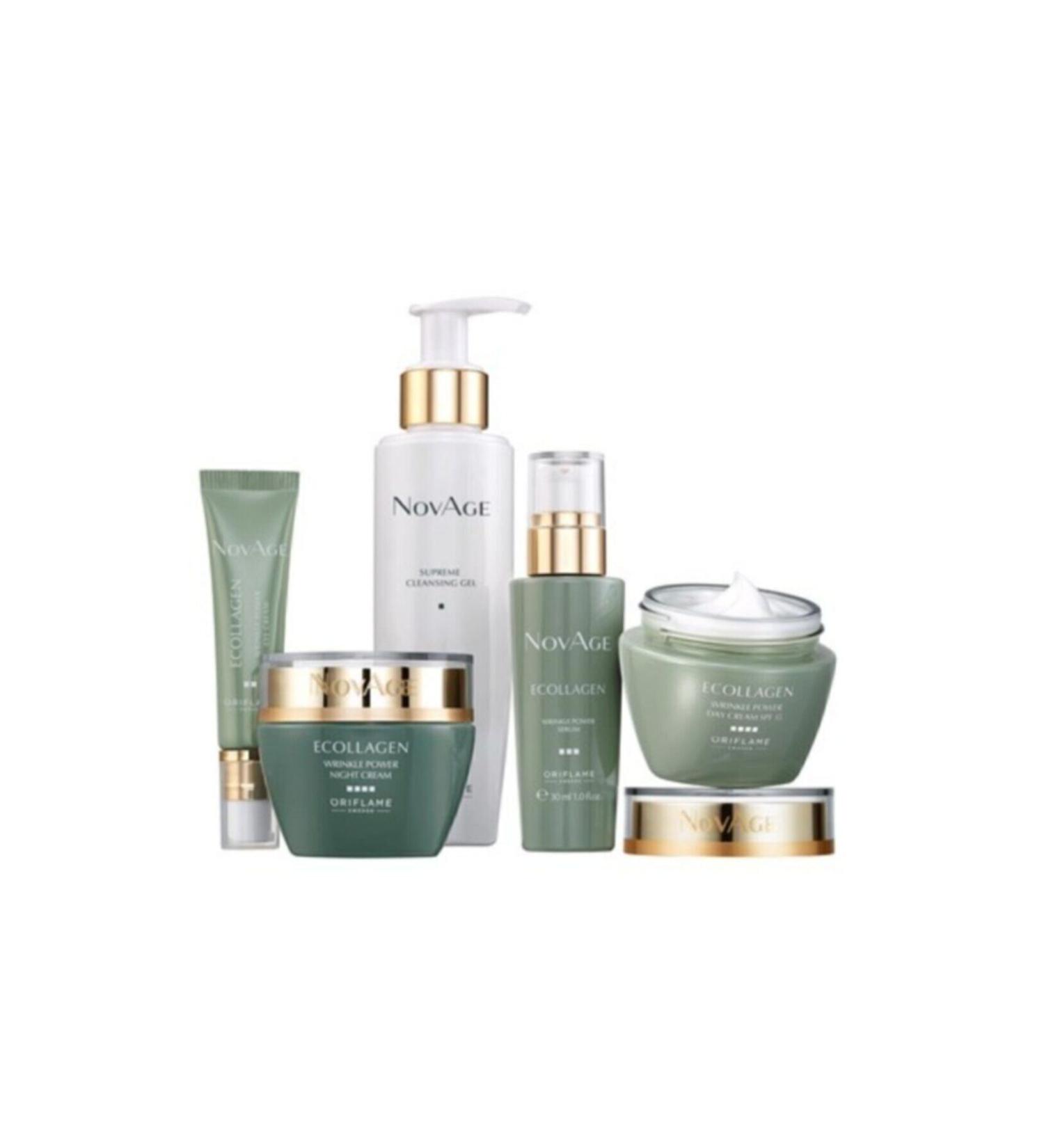 Oriflame Novage Ecollagen Wrinkle Power Anti-Aging Skin Care Set