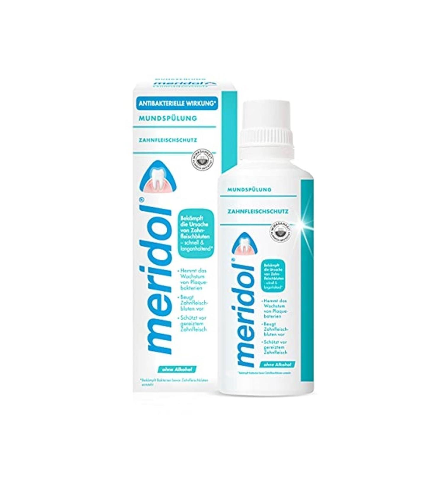 Meridol Mouthwash 400 ml - Buy Online on GoSupps.com