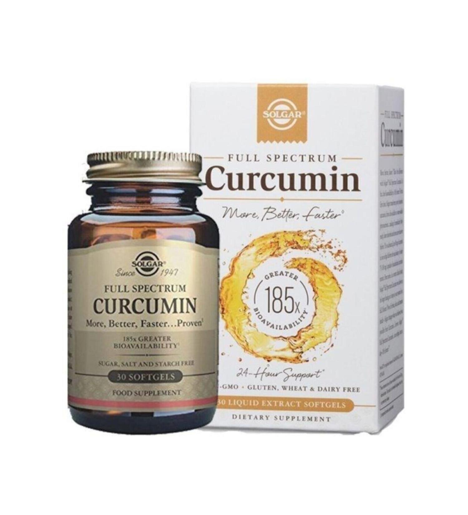 Solgar Curcumin Fuul Spec 30 Soft - Buy Online on GoSupps.com