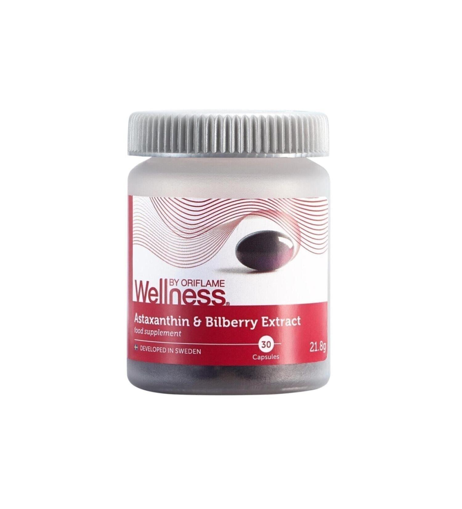Oriflame Wellnessby Astaxanthin and Blueberry Supplement