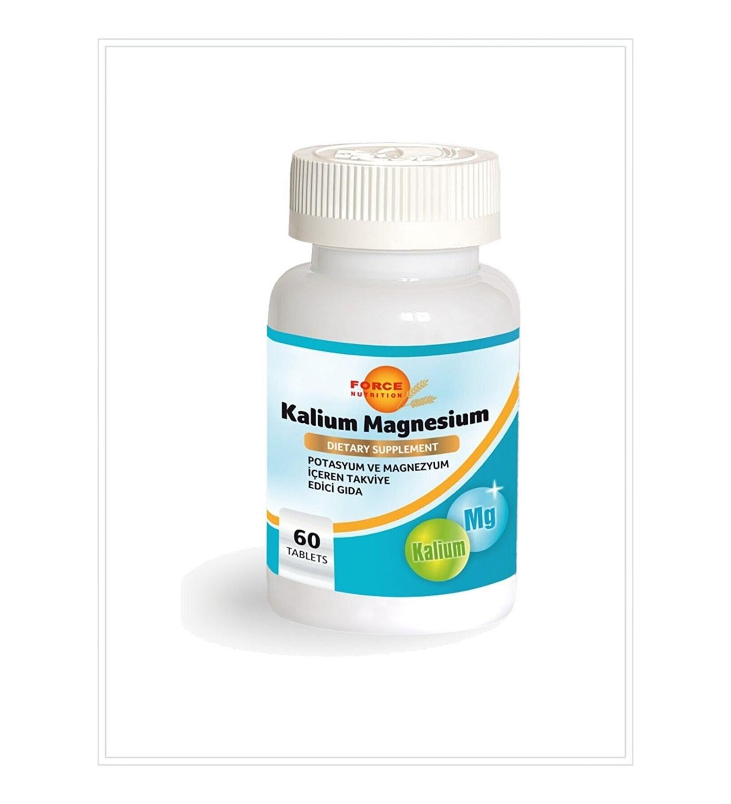 Force Nutrition Potassium Magnesium 60 Capsules