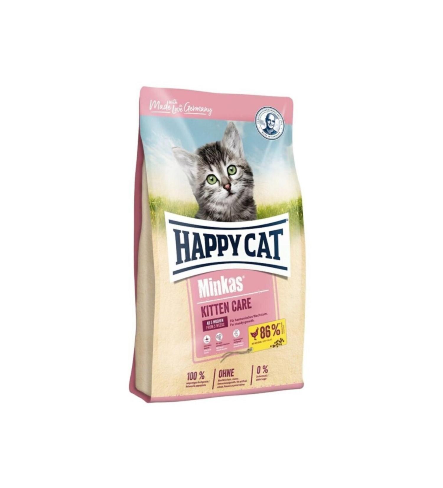 Happy Cat Minkas Poultry Kitten Dry Food 1.5 Kg